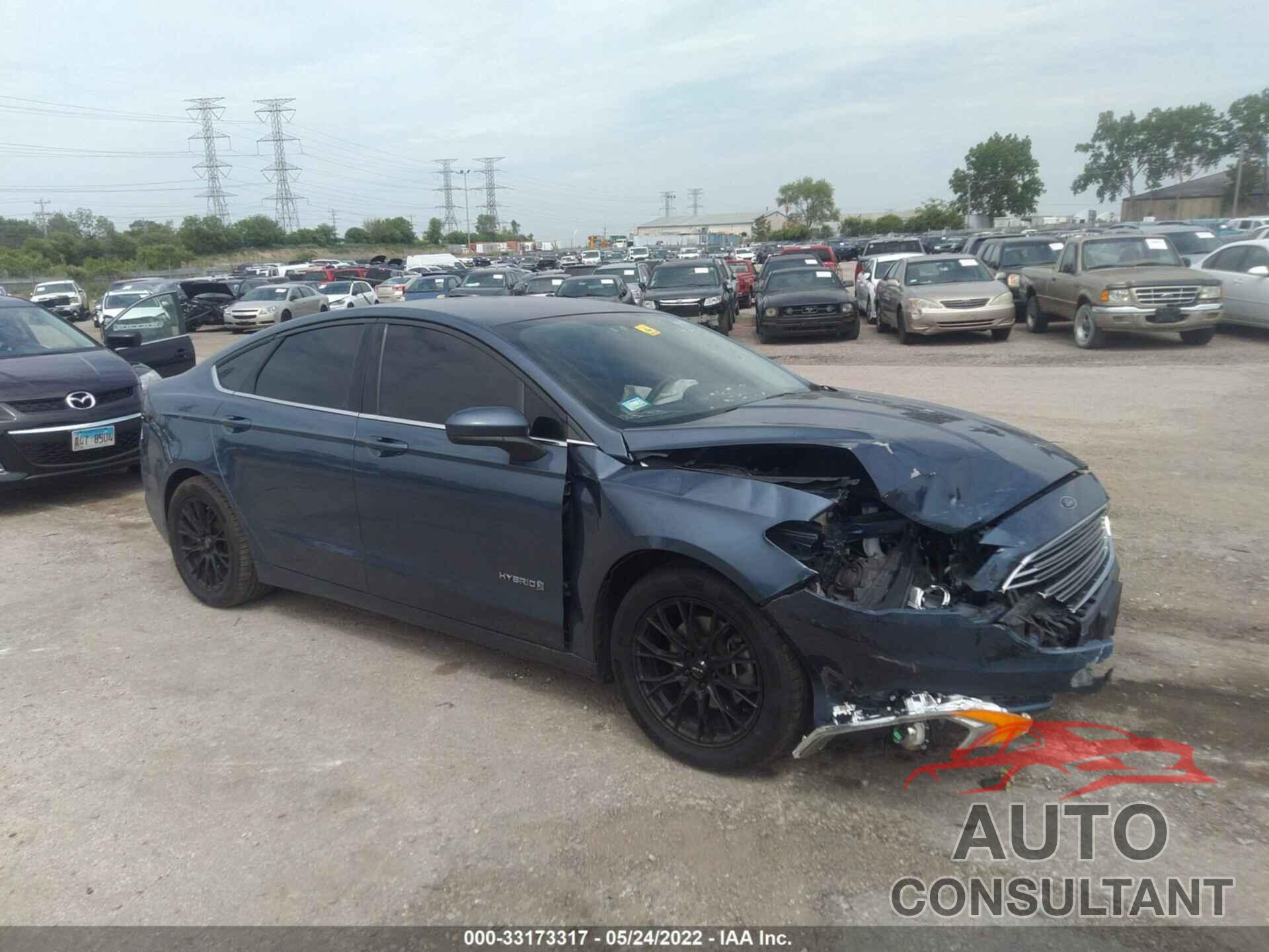 FORD FUSION HYBRID 2018 - 3FA6P0LU9JR144447