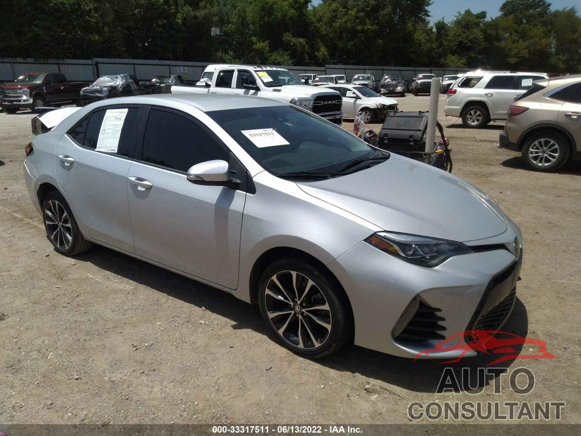 TOYOTA COROLLA 2019 - 2T1BURHEXKC168772