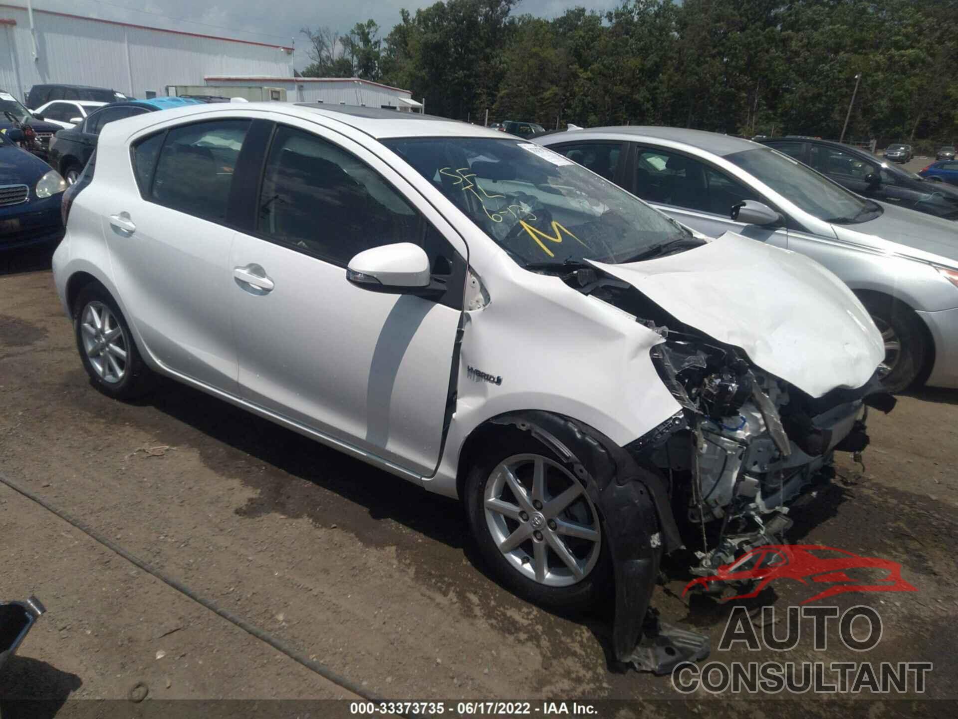 TOYOTA PRIUS C 2016 - JTDKDTB31G1134154