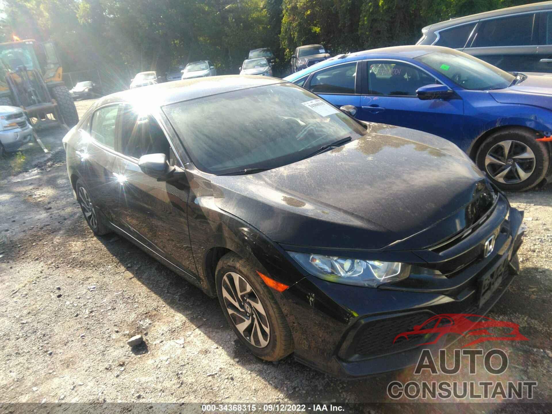 HONDA CIVIC HATCHBACK 2017 - SHHFK7H29HU403196