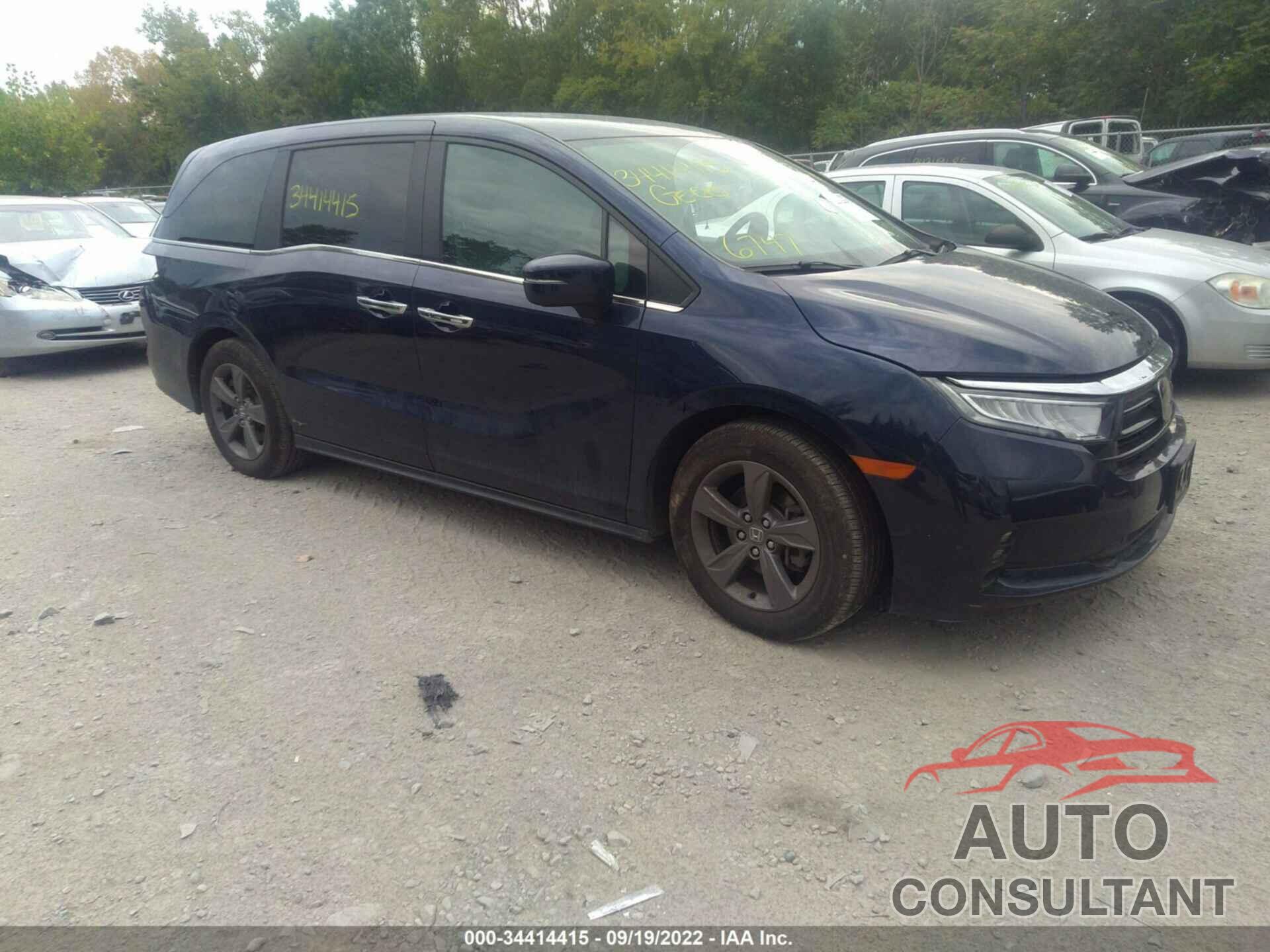 HONDA ODYSSEY 2022 - 5FNRL6H5XNB020380