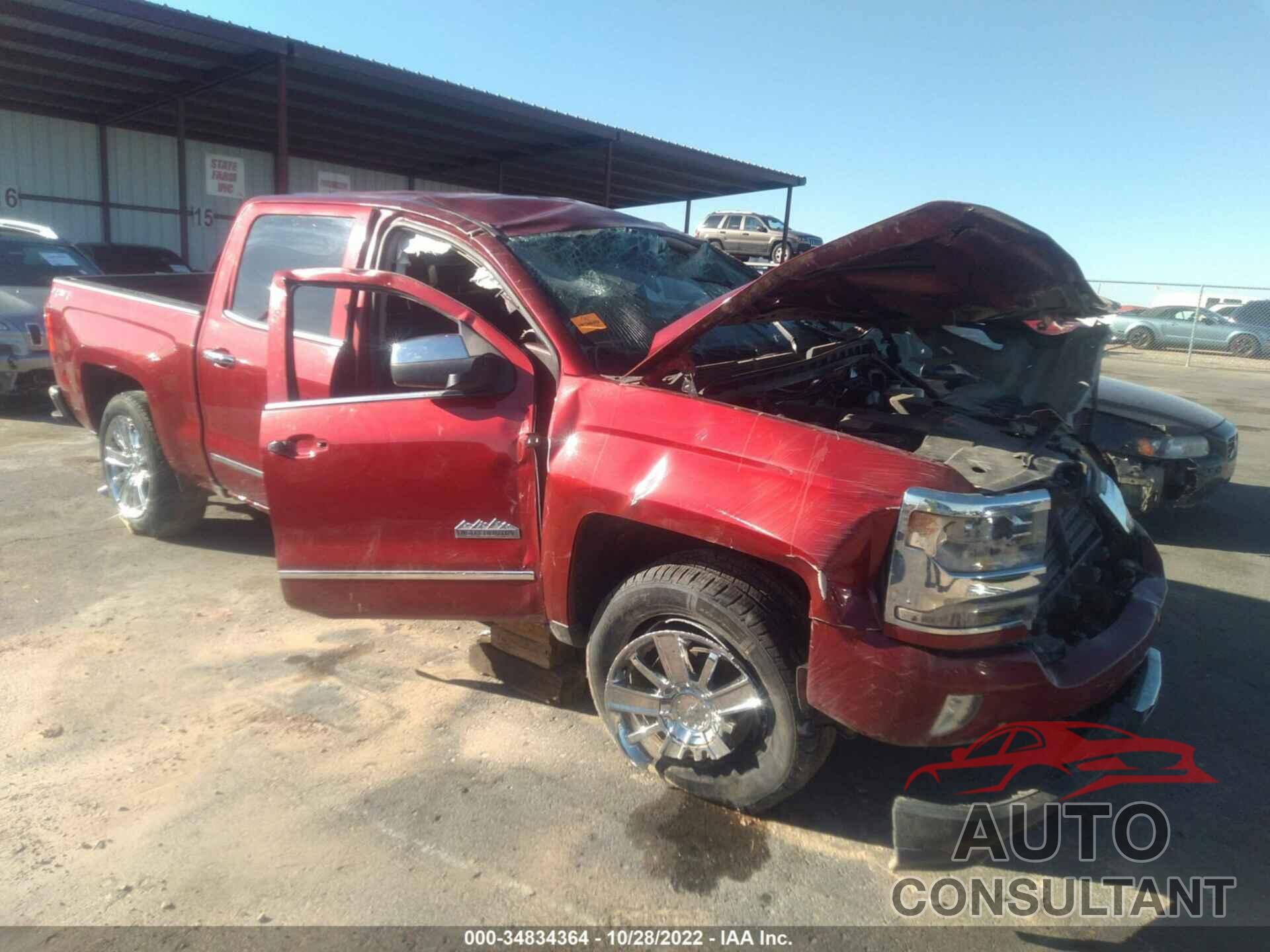 CHEVROLET SILVERADO 1500 2018 - 3GCUKTEJ5JG371862