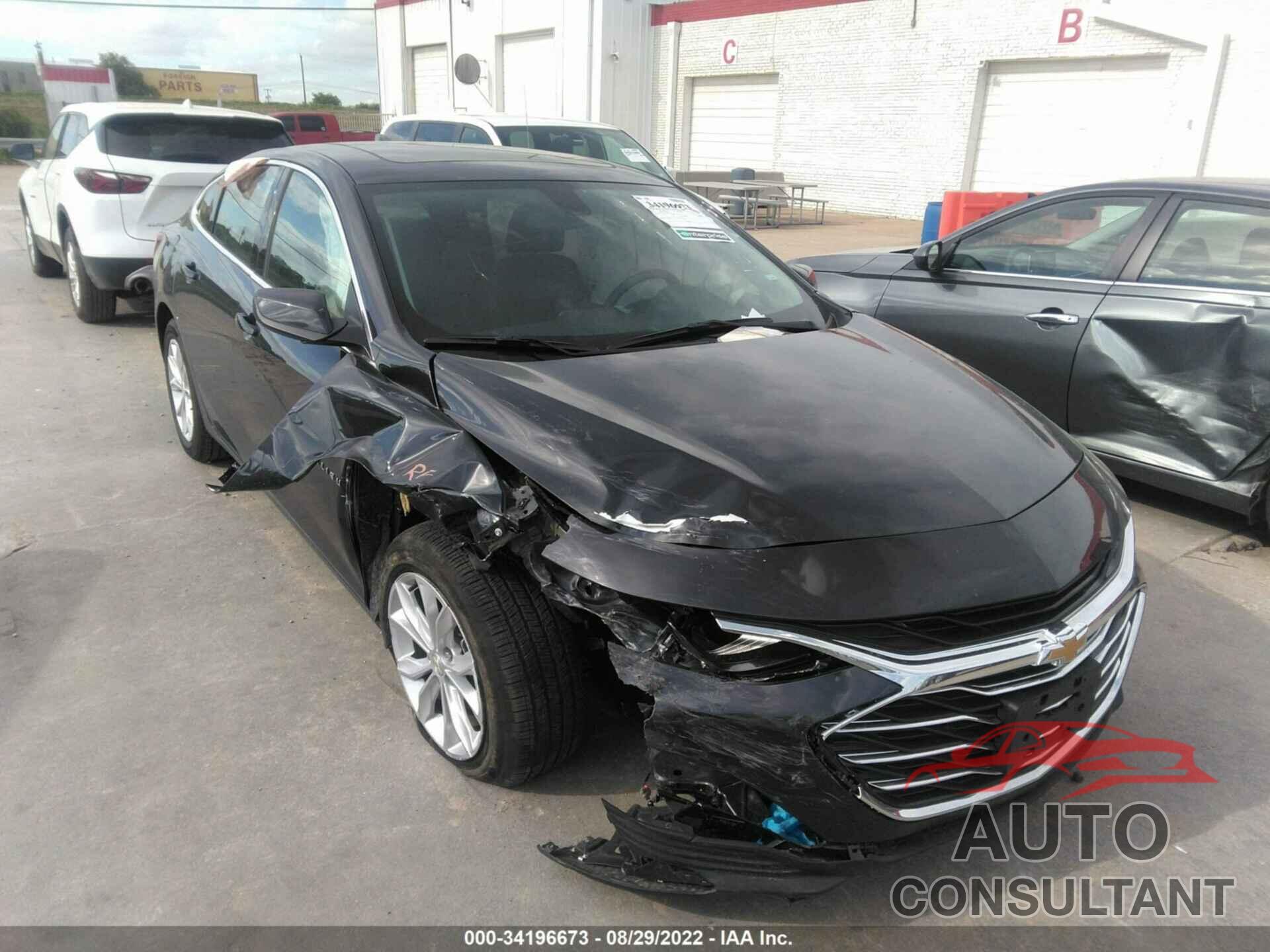 CHEVROLET MALIBU 2022 - 1G1ZD5ST7NF125008