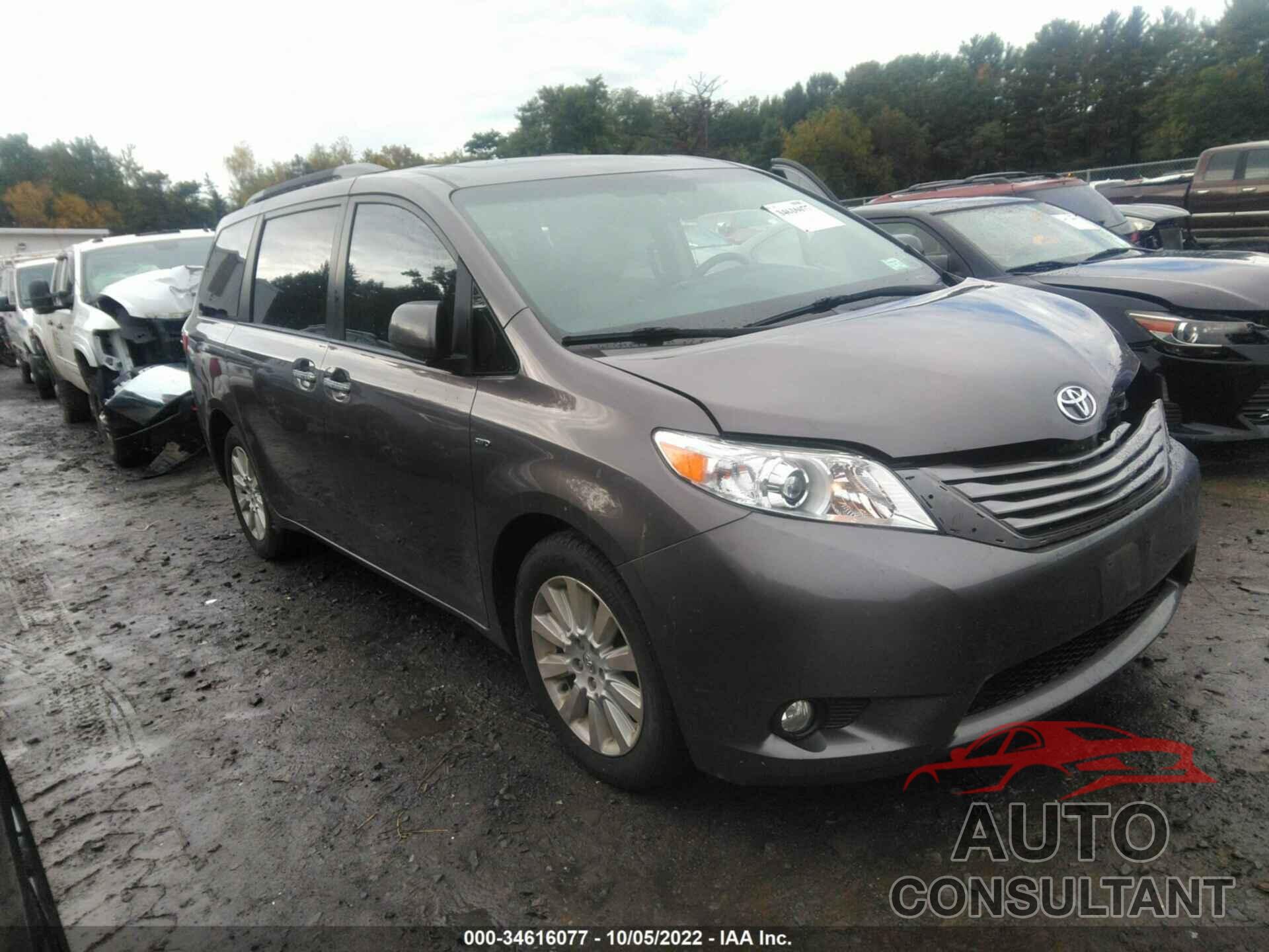 TOYOTA SIENNA 2016 - 5TDDK3DC5GS132454