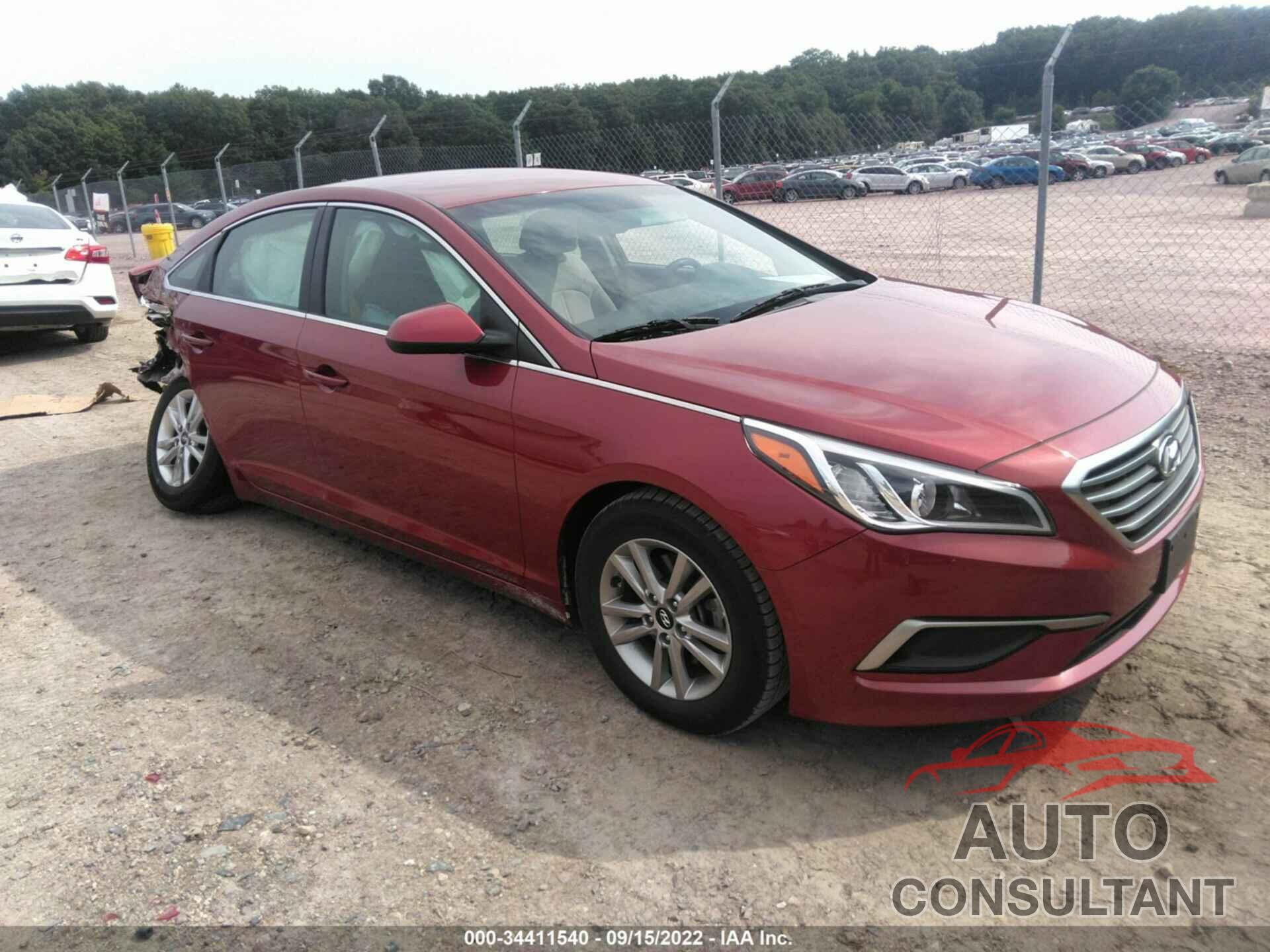 HYUNDAI SONATA 2016 - 5NPE24AF4GH263227
