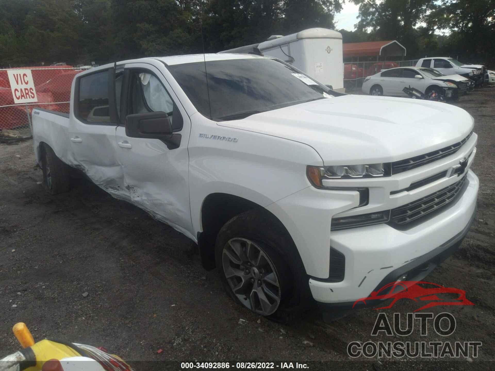 CHEVROLET SILVERADO 1500 2019 - 1GCUYEED7KZ403572