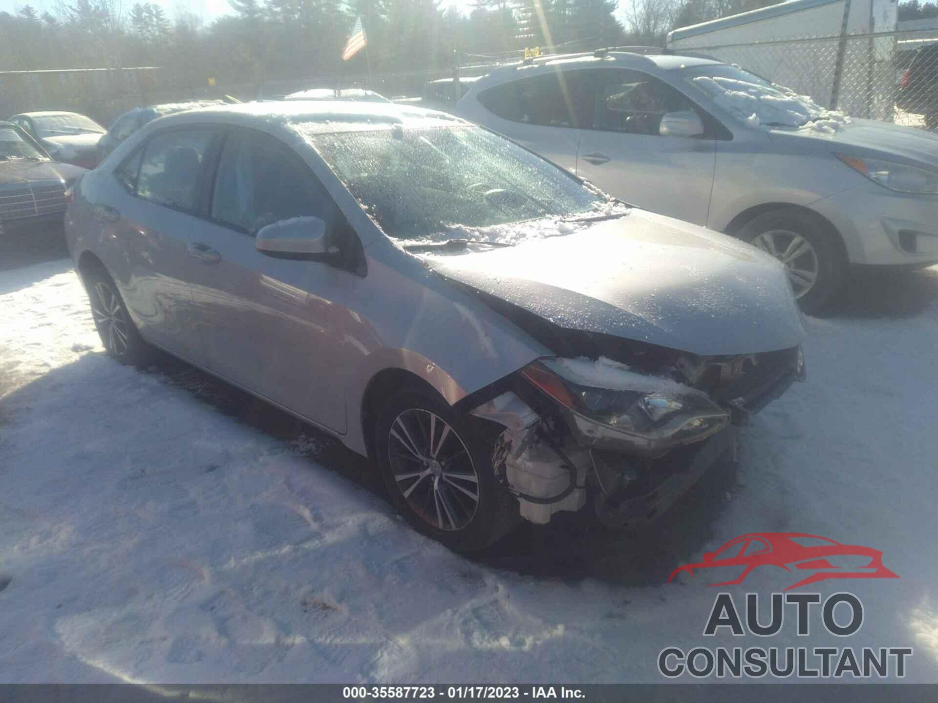 TOYOTA COROLLA 2016 - 2T1BURHE8GC501865