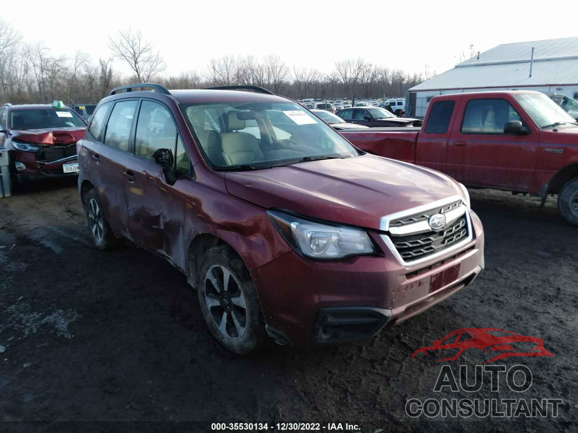SUBARU FORESTER 2018 - JF2SJABC2JH555670