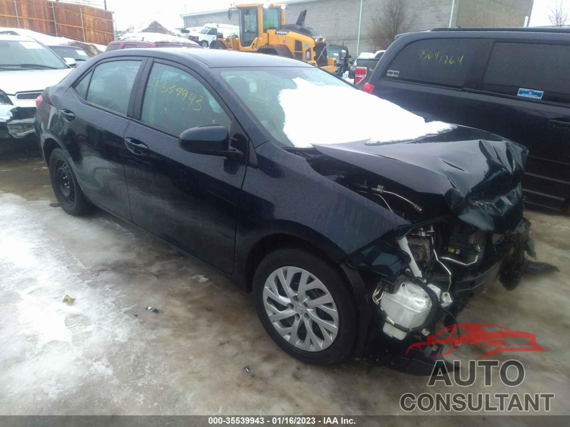 TOYOTA COROLLA 2018 - 2T1BURHE5JC022682