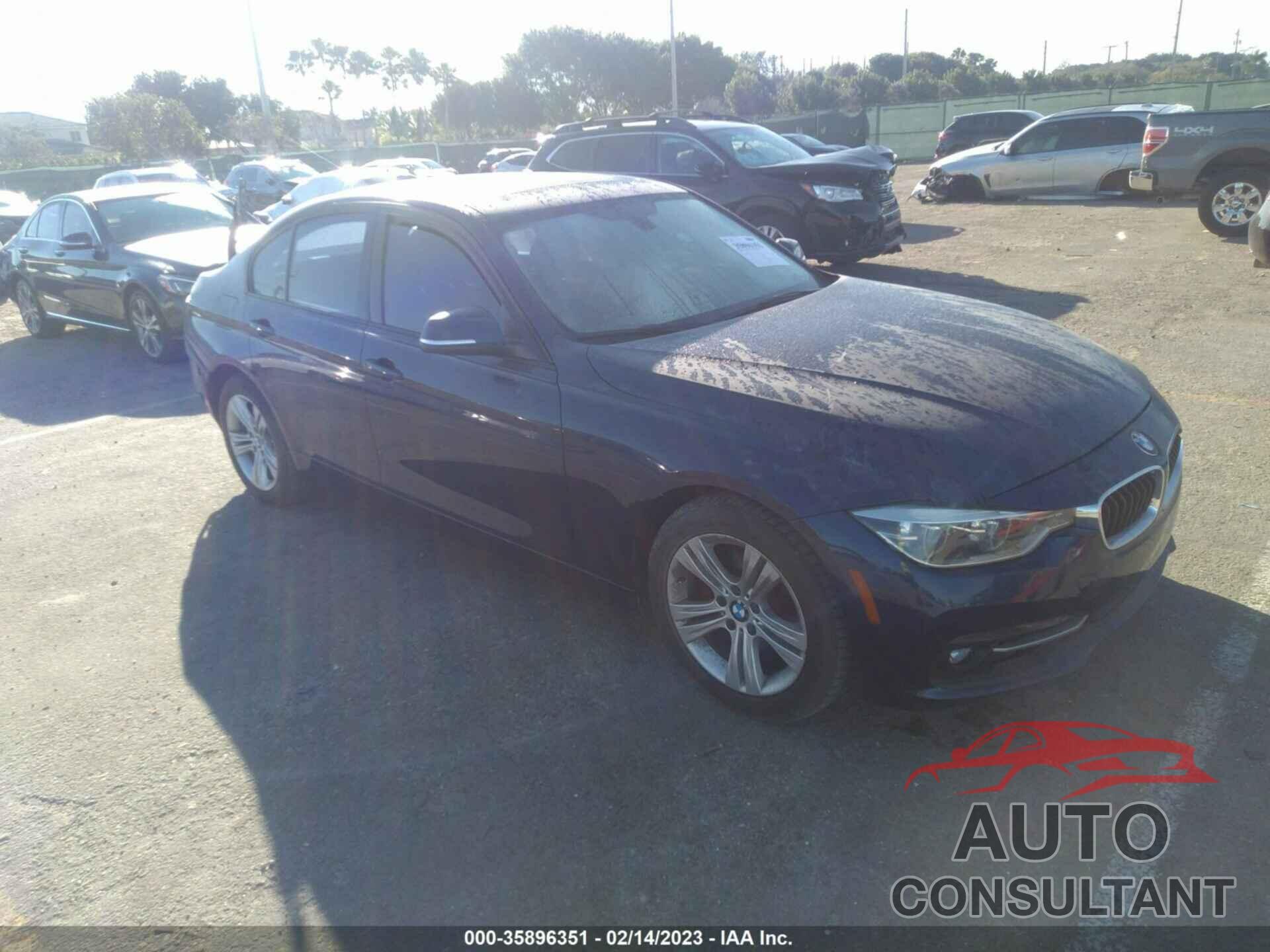 BMW 3 SERIES 2016 - WBA8E9G57GNU29298