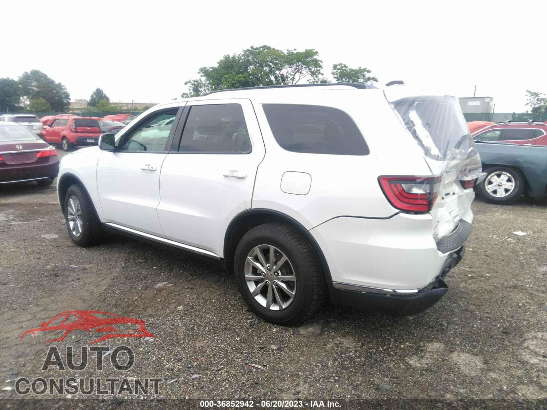 DODGE DURANGO 2017 - 1C4RDJAG3HC860711