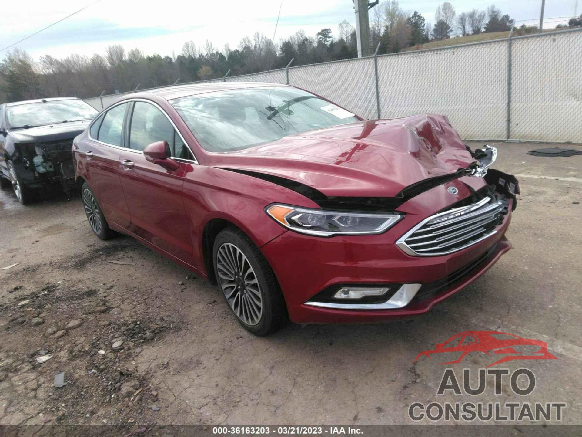 FORD FUSION 2017 - 3FA6P0H91HR154582
