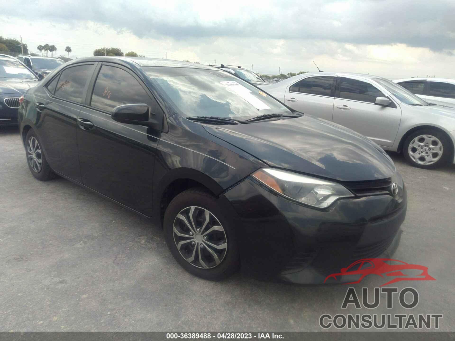 TOYOTA COROLLA 2016 - 2T1BURHE6GC570229