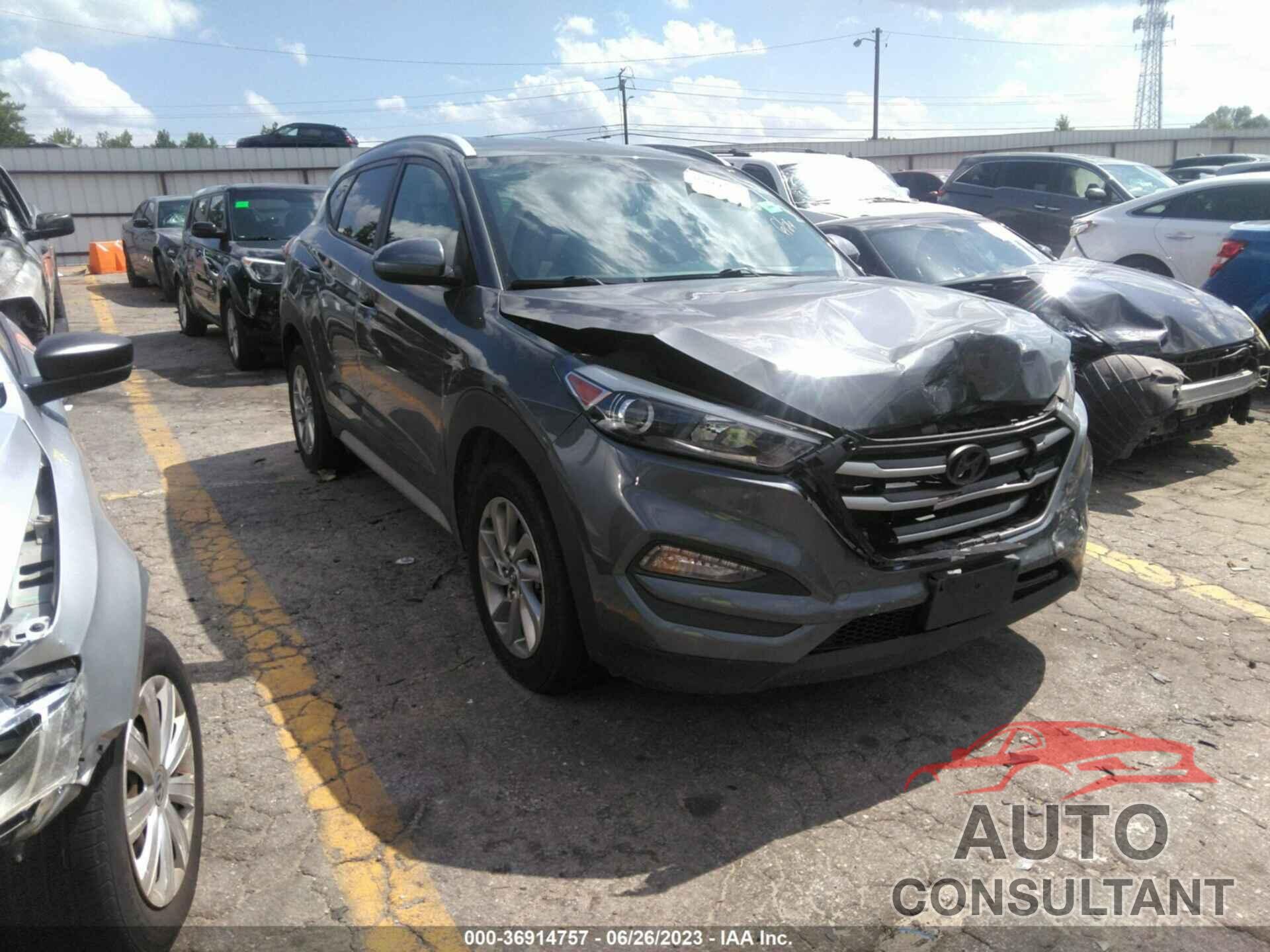 HYUNDAI TUCSON 2018 - KM8J3CA44JU716601