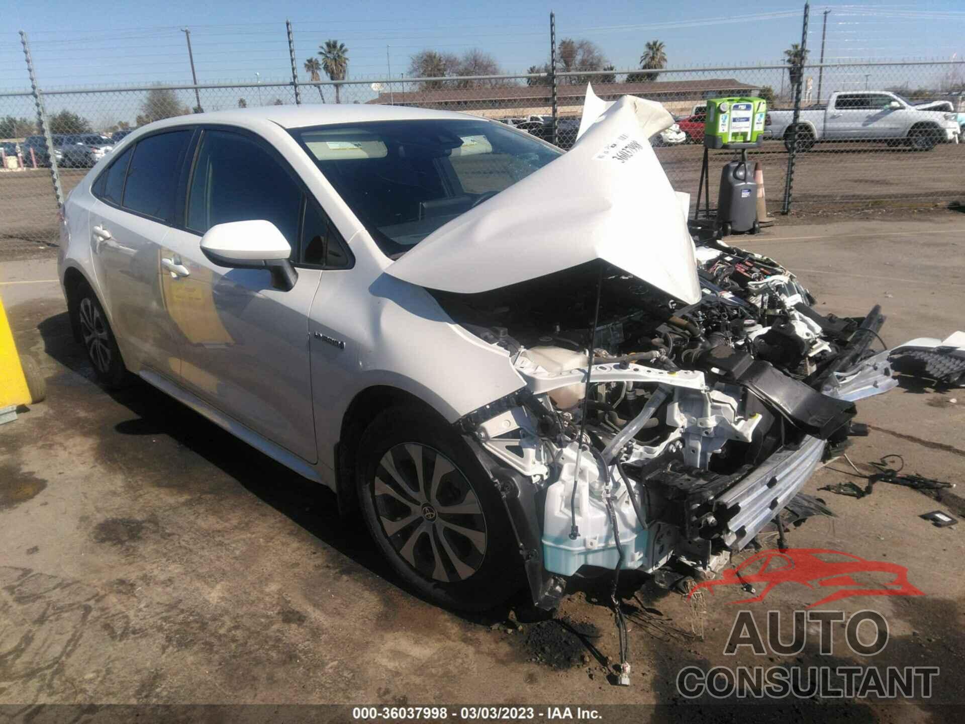TOYOTA COROLLA 2020 - JTDEBRBE2LJ026059