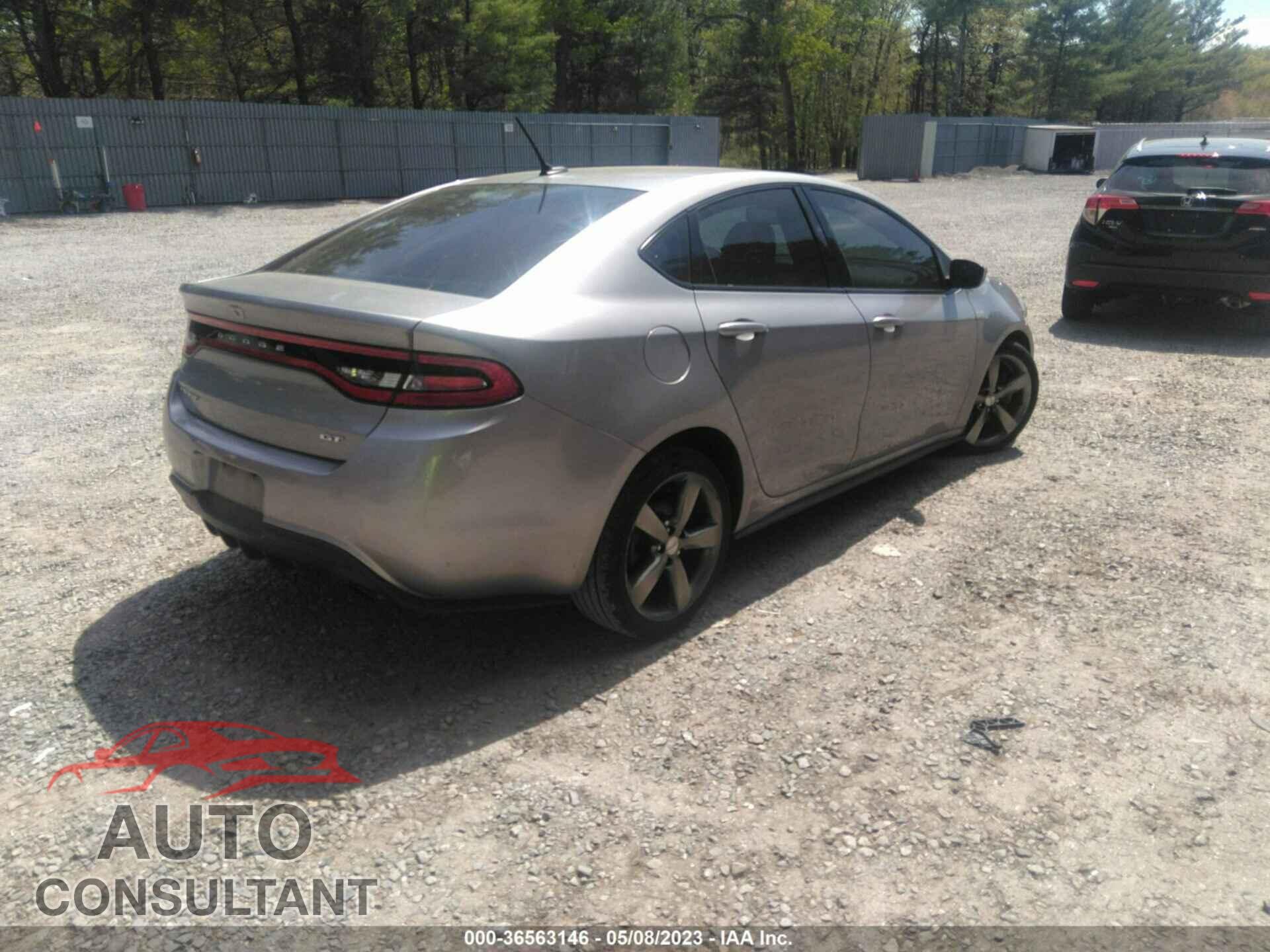 DODGE DART 2015 - 1C3CDFEB8FD123789