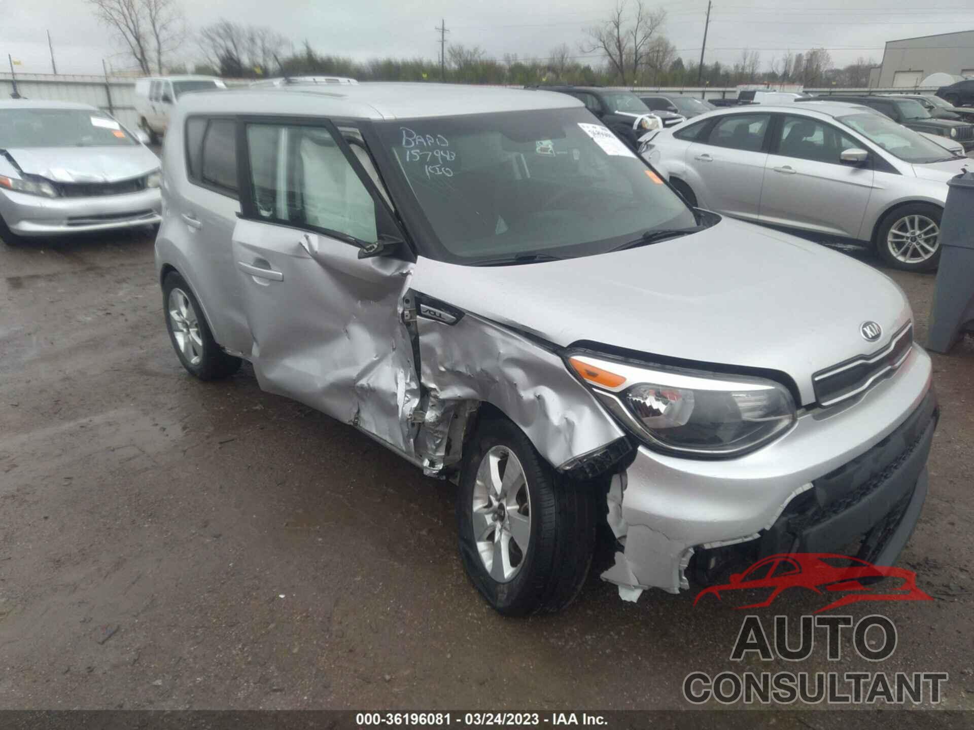 KIA SOUL 2019 - KNDJN2A24K7025303