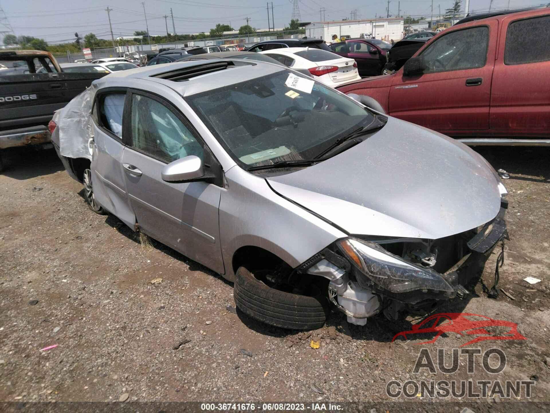 TOYOTA COROLLA 2017 - 2T1BURHE4HC845422