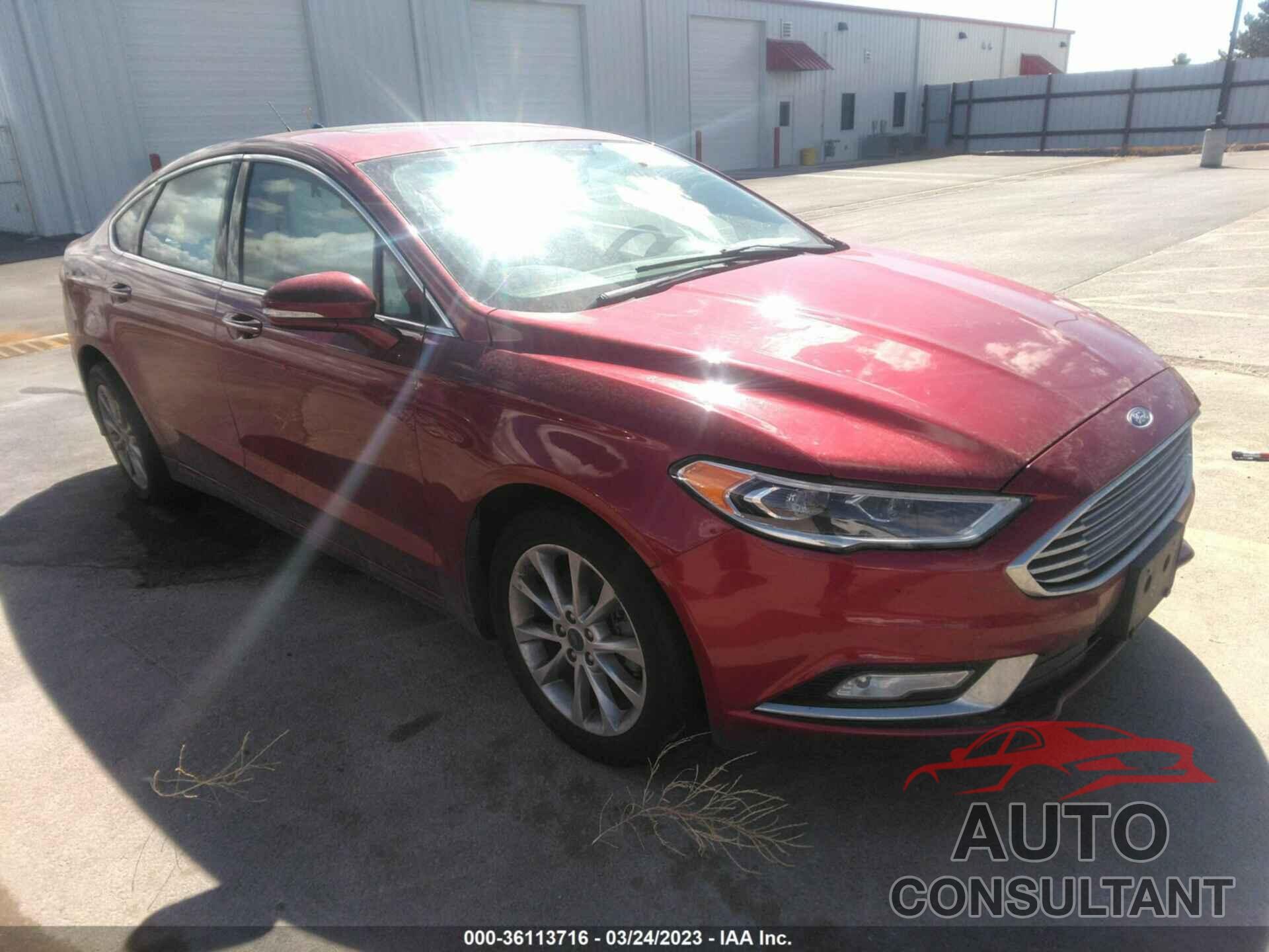 FORD FUSION 2017 - 3FA6P0HD9HR222261