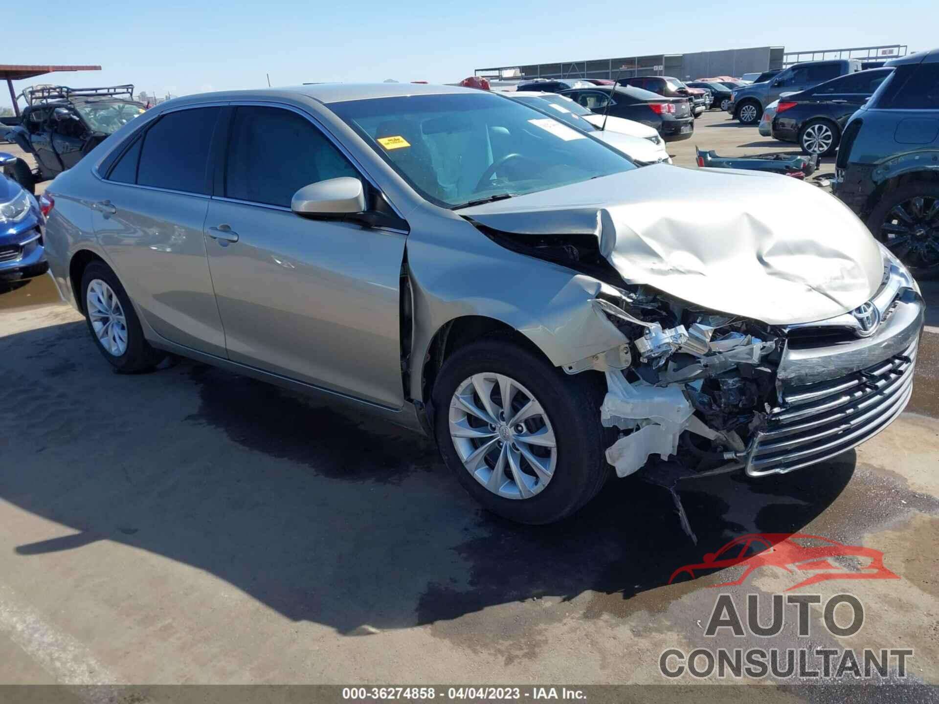 TOYOTA CAMRY 2015 - 4T4BF1FKXFR457424
