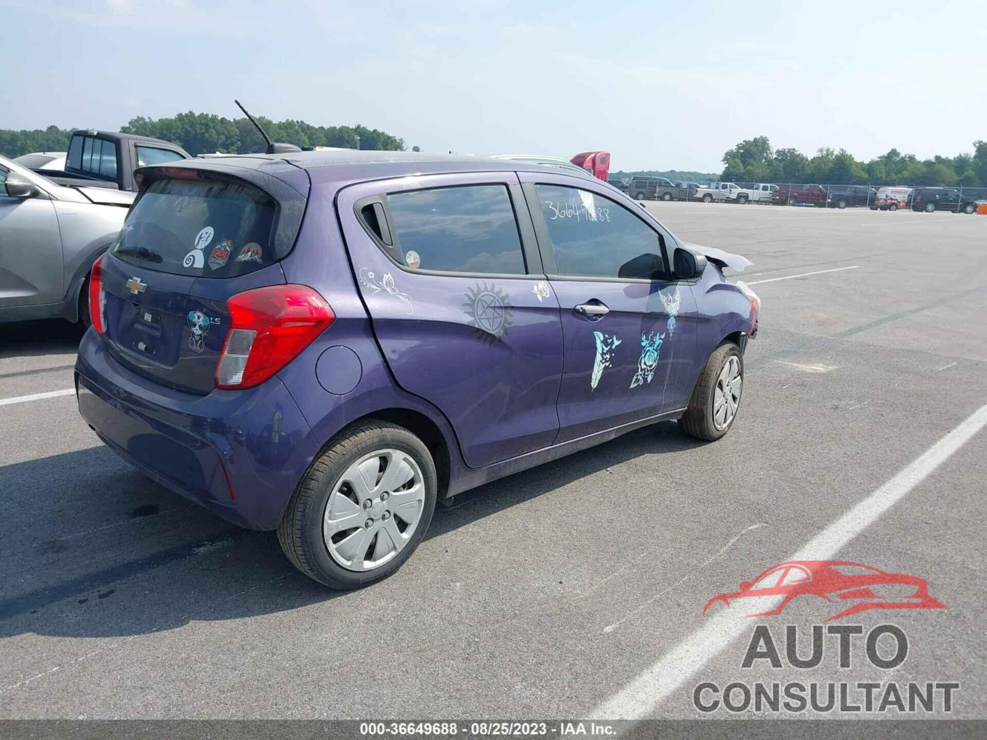 CHEVROLET SPARK 2016 - KL8CB6SA6GC596345
