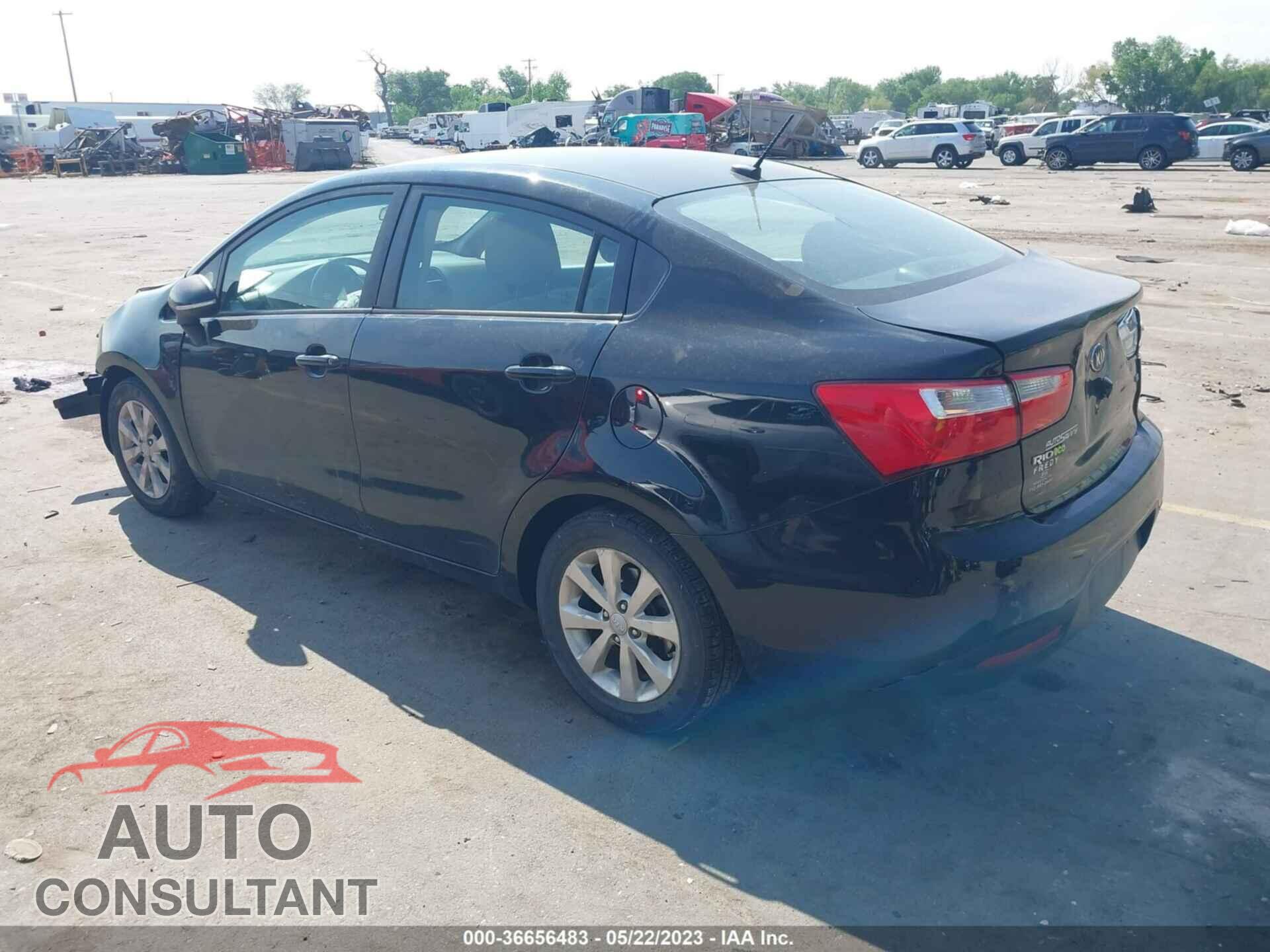 KIA RIO 2015 - KNADN4A39F6425352