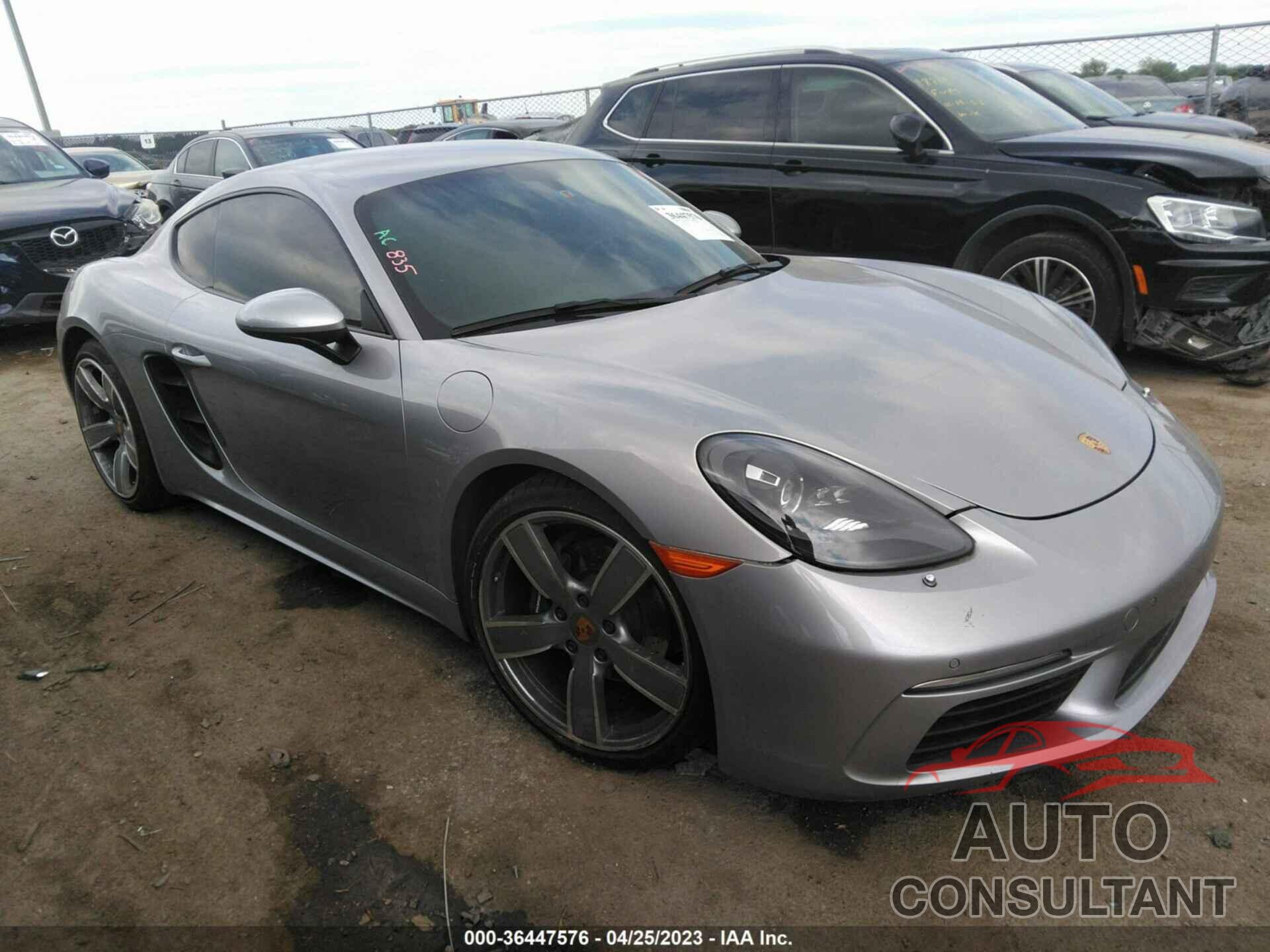 PORSCHE 718 CAYMAN 2019 - WP0AA2A84KS260121