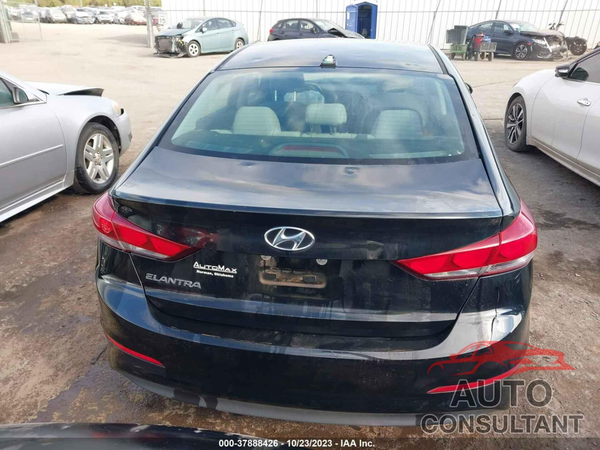 HYUNDAI ELANTRA 2017 - 5NPD84LF2HH010531