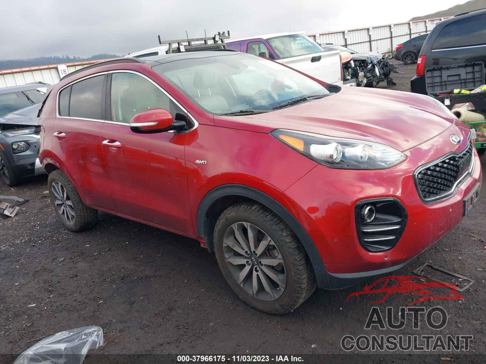 KIA SPORTAGE 2019 - KNDPNCAC7K7512665