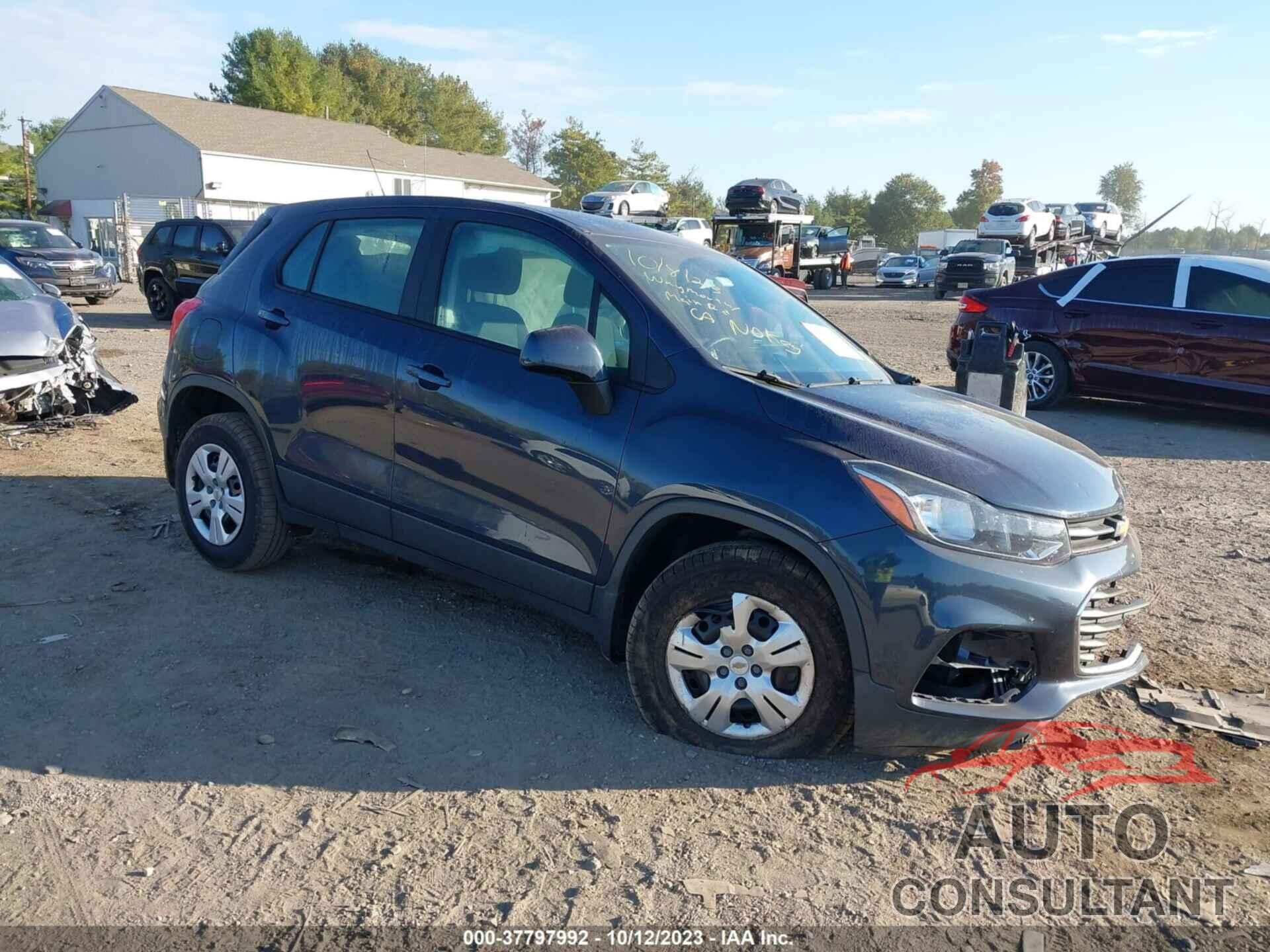 CHEVROLET TRAX 2018 - 3GNCJKSB6JL354105