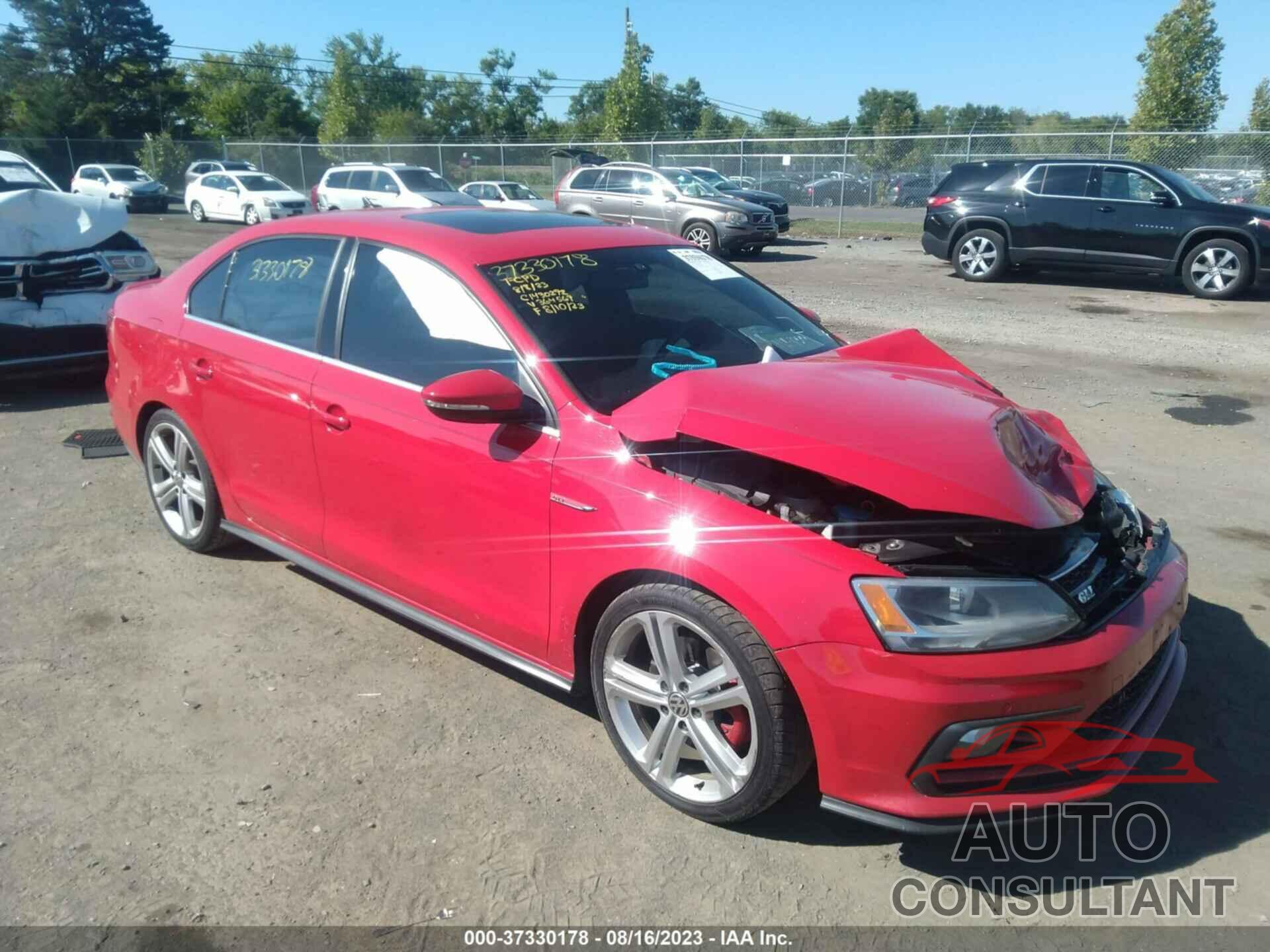 VOLKSWAGEN JETTA 2016 - 3VW4T7AJ3GM364569