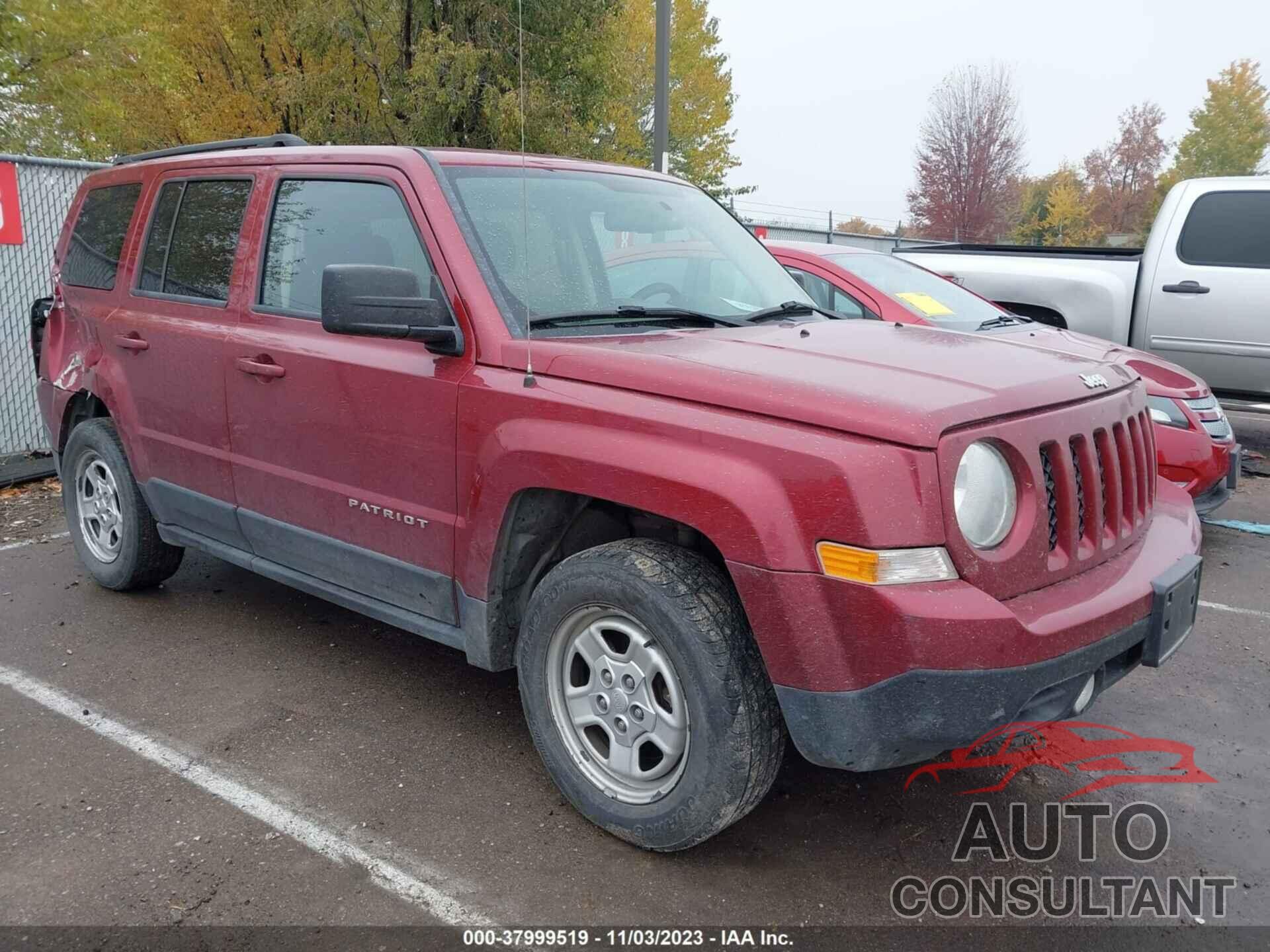 JEEP PATRIOT 2016 - 1C4NJPBA6GD744061