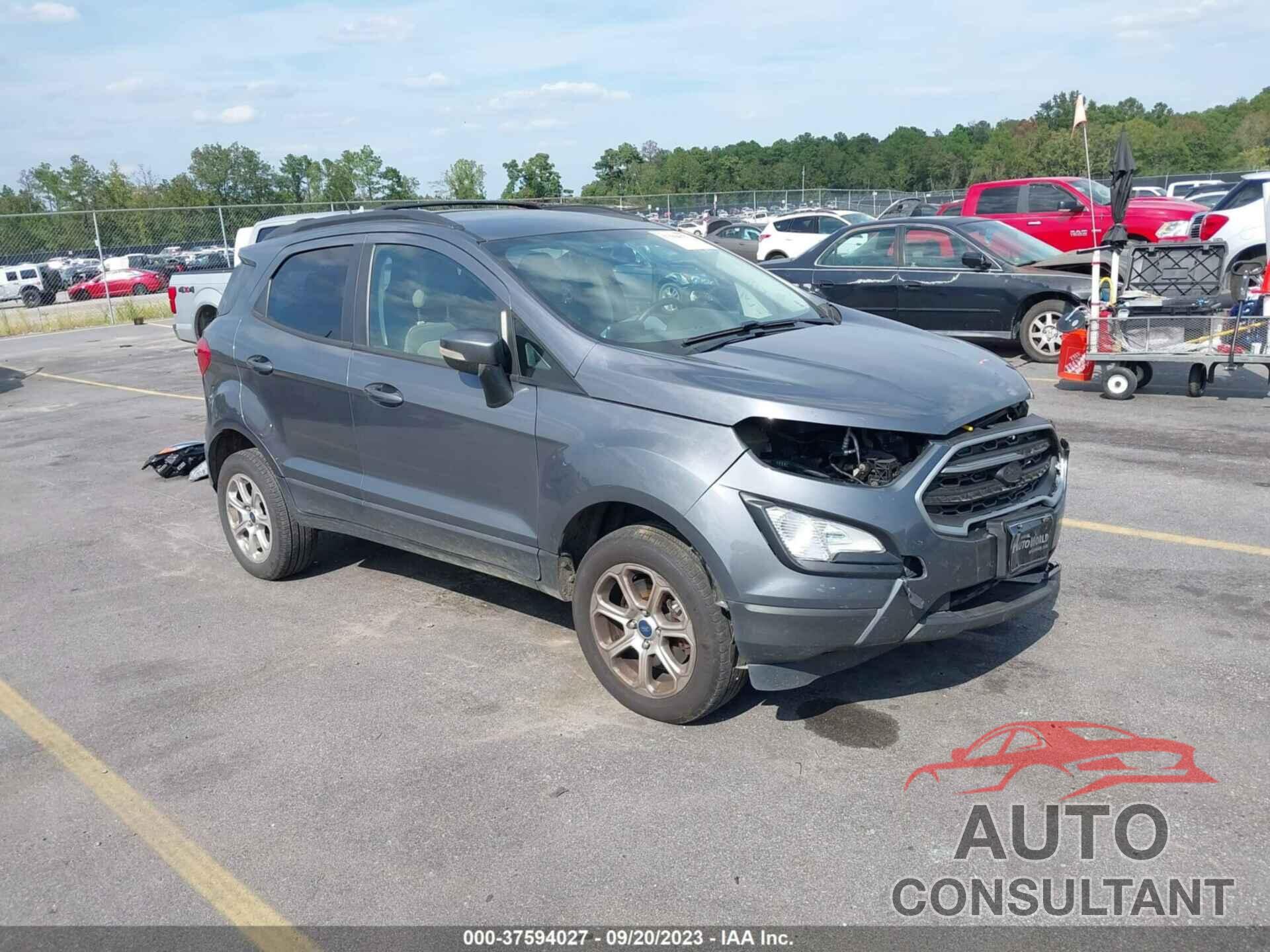 FORD ECOSPORT 2019 - MAJ6S3GL6KC255944