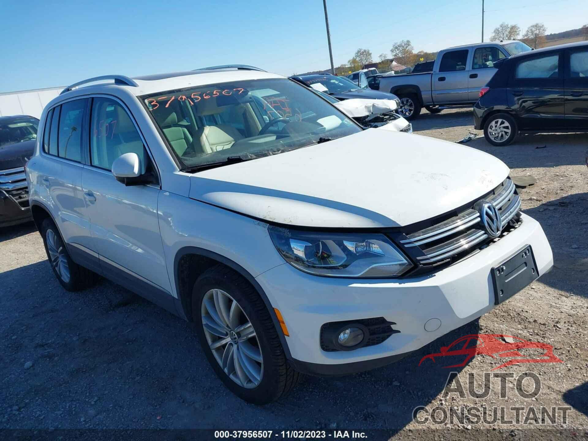 VOLKSWAGEN TIGUAN 2016 - WVGBV7AXXGW581878