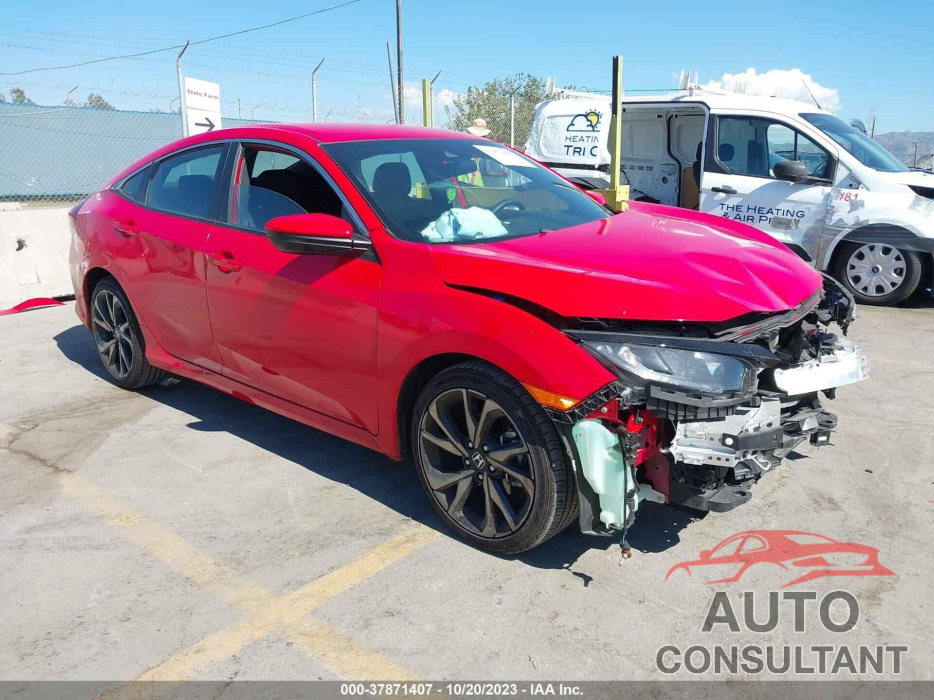 HONDA CIVIC 2021 - 2HGFC2F8XMH547628