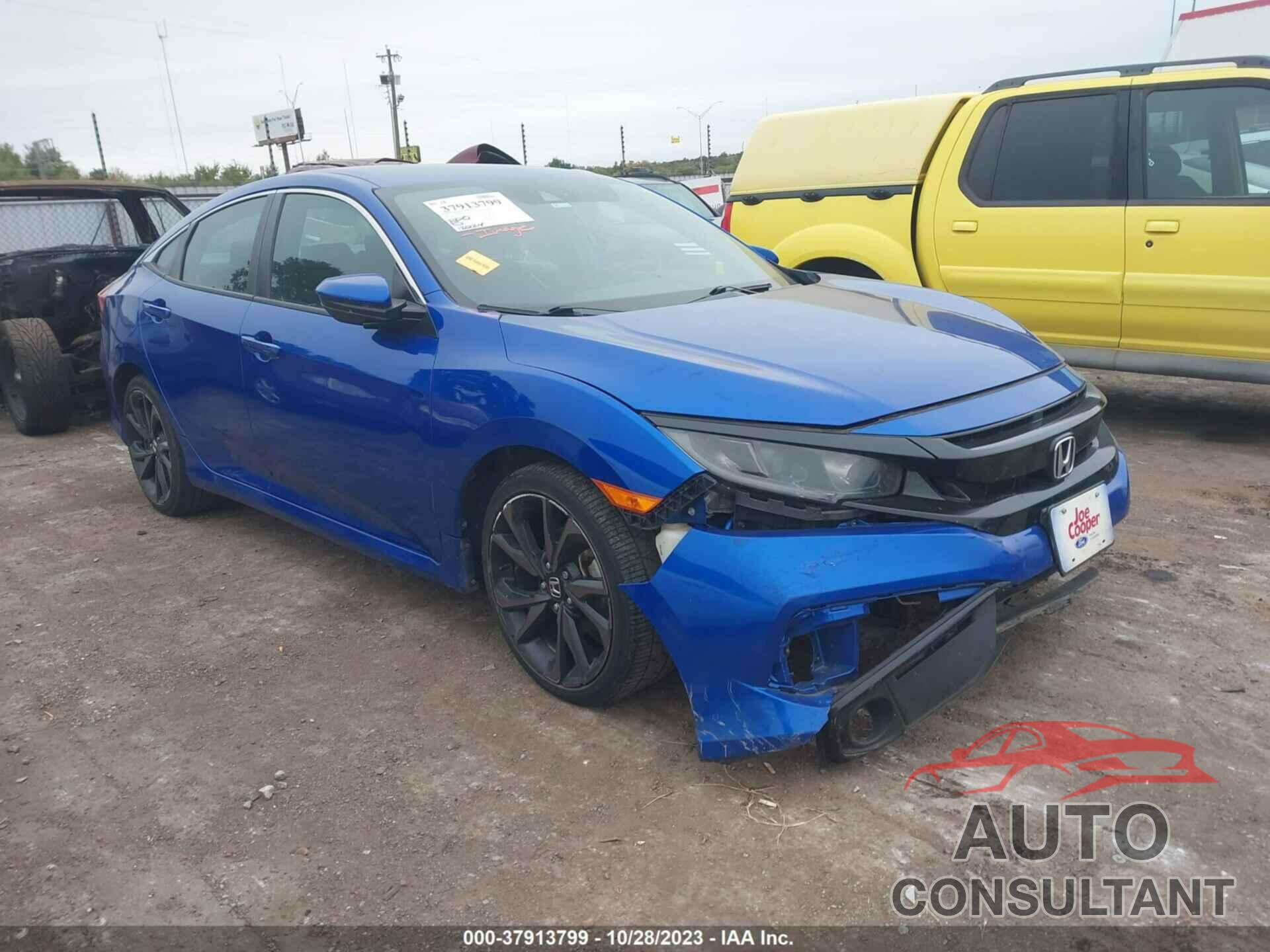 HONDA CIVIC 2019 - 19XFC2F82KE014468