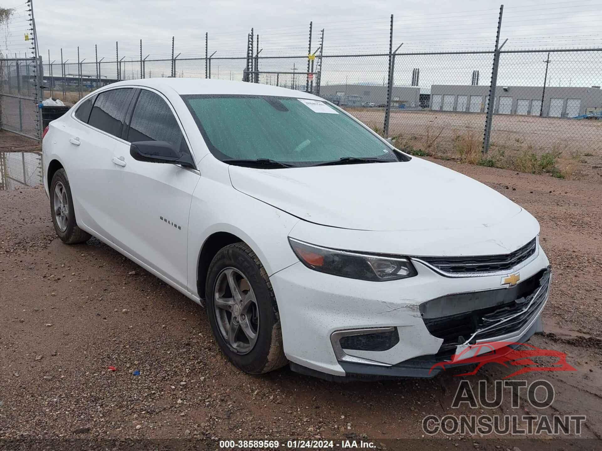 CHEVROLET MALIBU 2017 - 1G1ZC5ST1HF235043