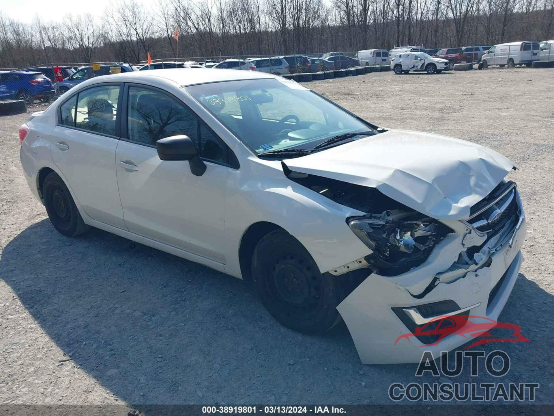 SUBARU IMPREZA 2016 - JF1GJAA62GH011359