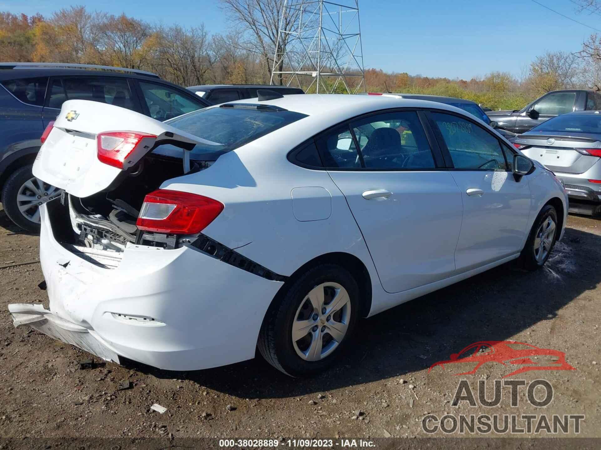 CHEVROLET CRUZE 2017 - 3G1BC5SM9HS552896