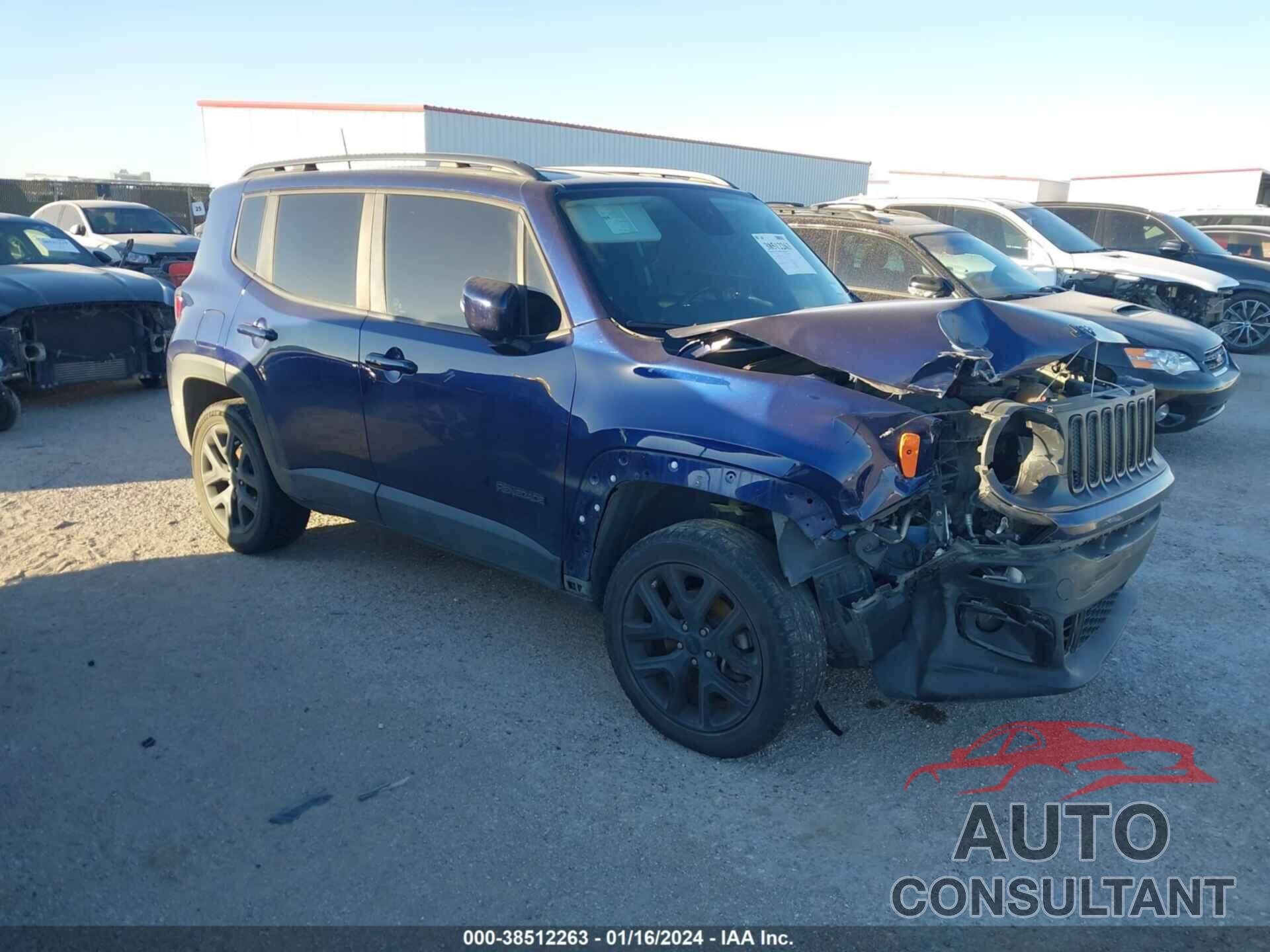 JEEP RENEGADE 2018 - ZACCJBBB9JPH48200