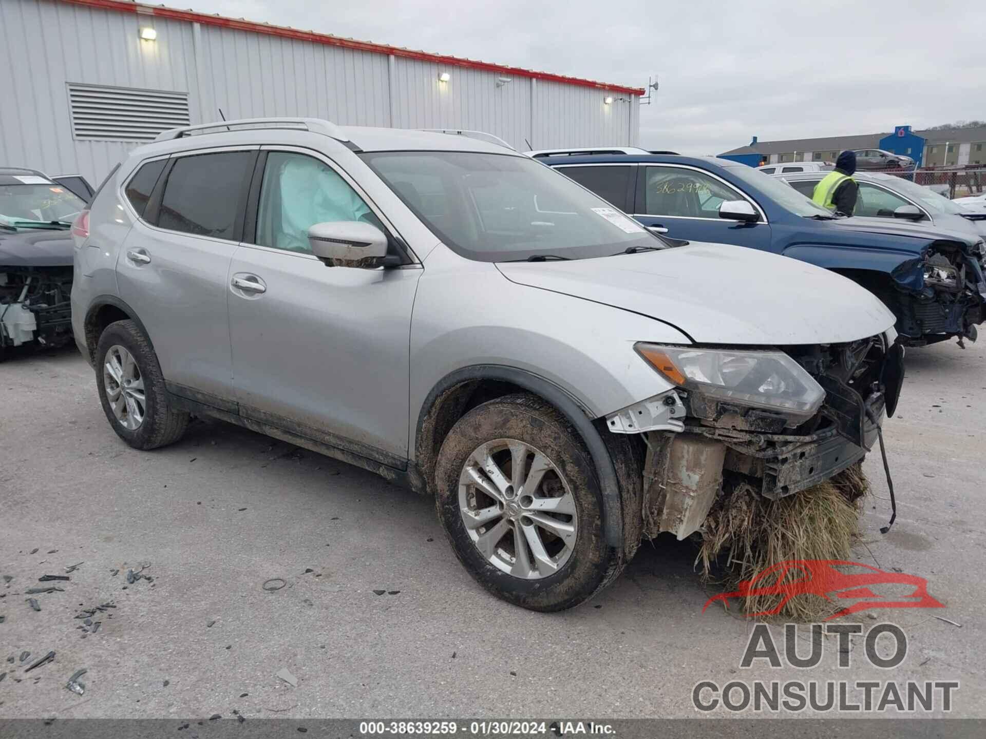 NISSAN ROGUE 2016 - KNMAT2MT4GP655579