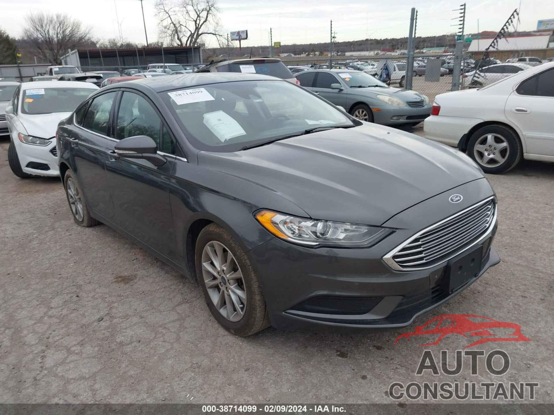 FORD FUSION 2017 - 3FA6P0H74HR317112