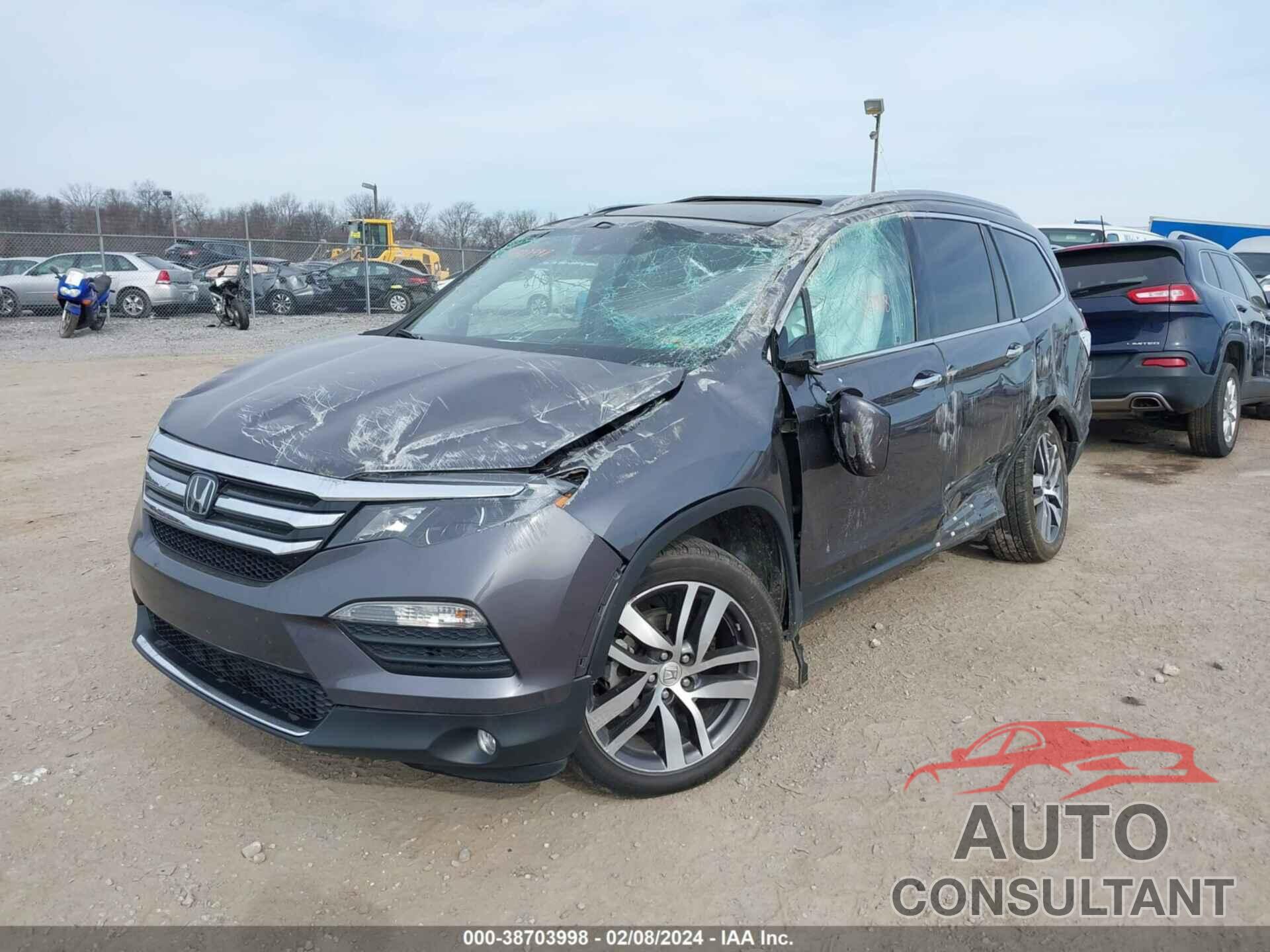 HONDA PILOT 2017 - 5FNYF6H9XHB066799