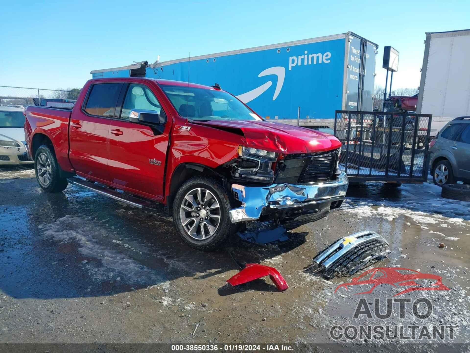 CHEVROLET SILVERADO 1500 2021 - 3GCUYDED6MG263060