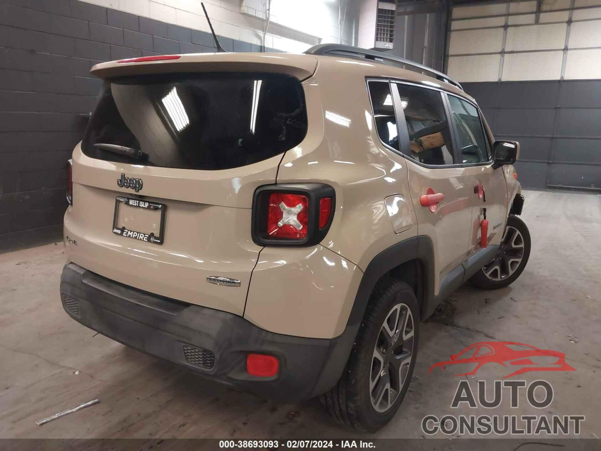 JEEP RENEGADE 2016 - ZACCJBBT1GPE30640