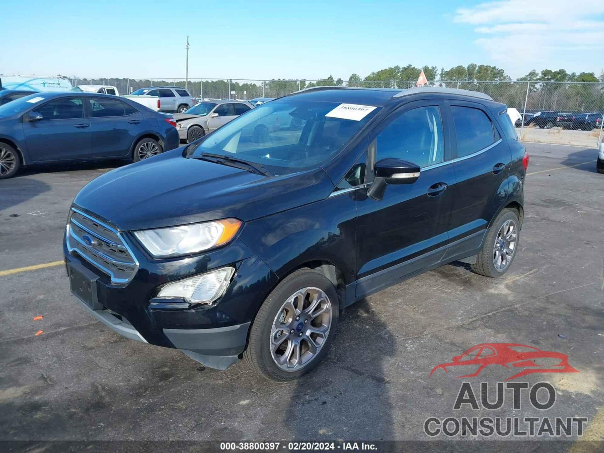 FORD ECOSPORT 2018 - MAJ3P1VE6JC189424