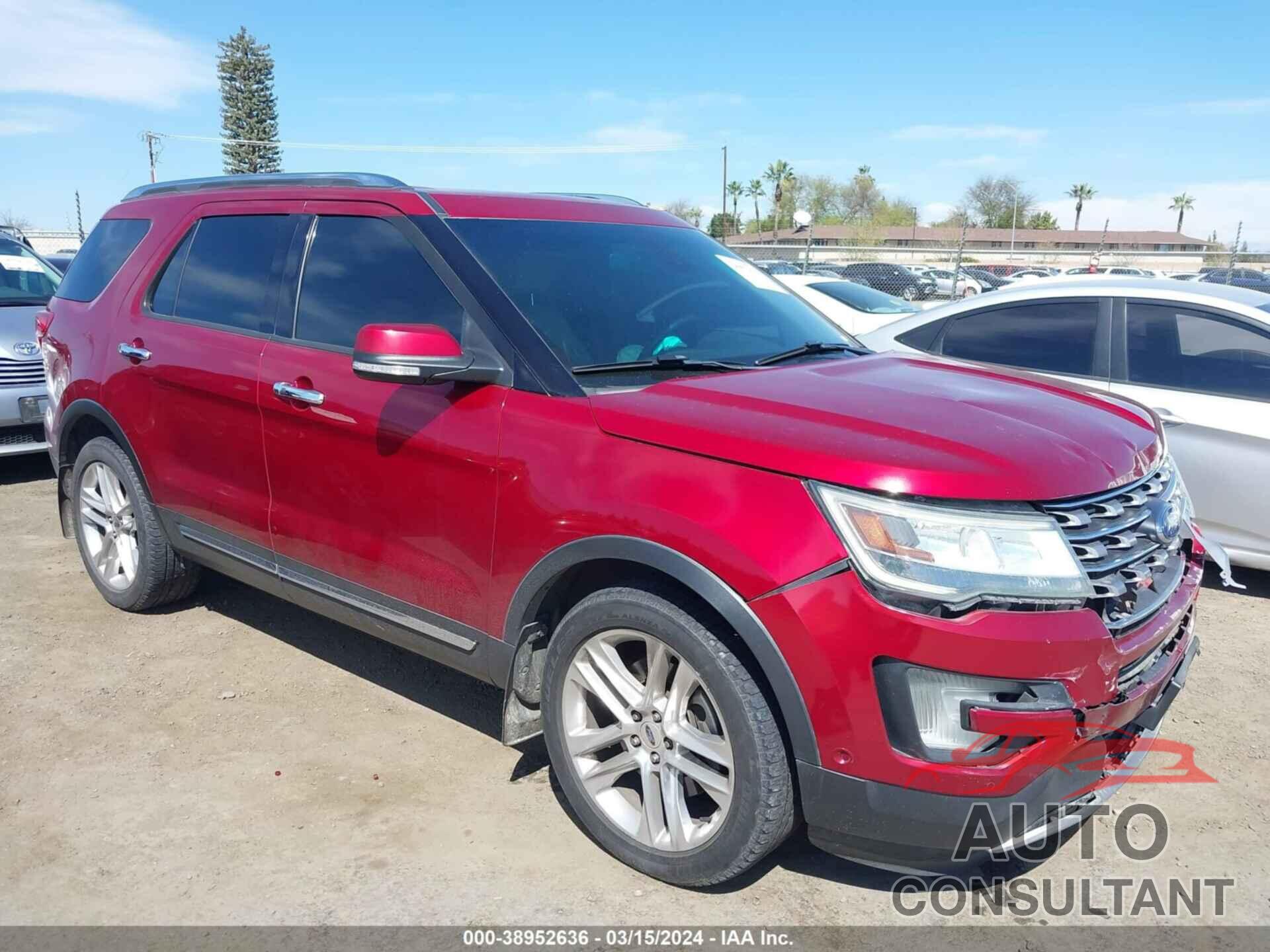 FORD EXPLORER 2017 - 1FM5K7FH0HGB64238