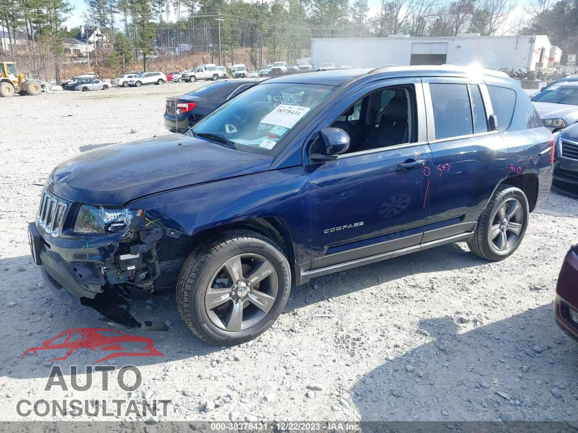 JEEP COMPASS 2017 - 1C4NJCEB2HD186157