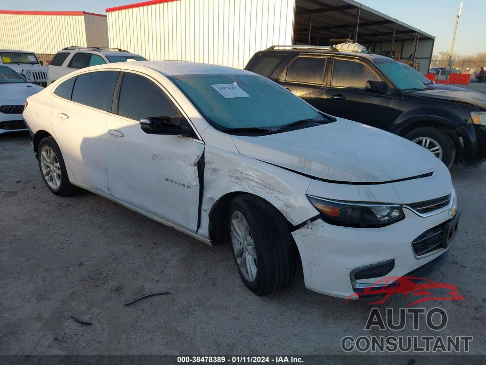 CHEVROLET MALIBU 2017 - 1G1ZE5ST6HF149494