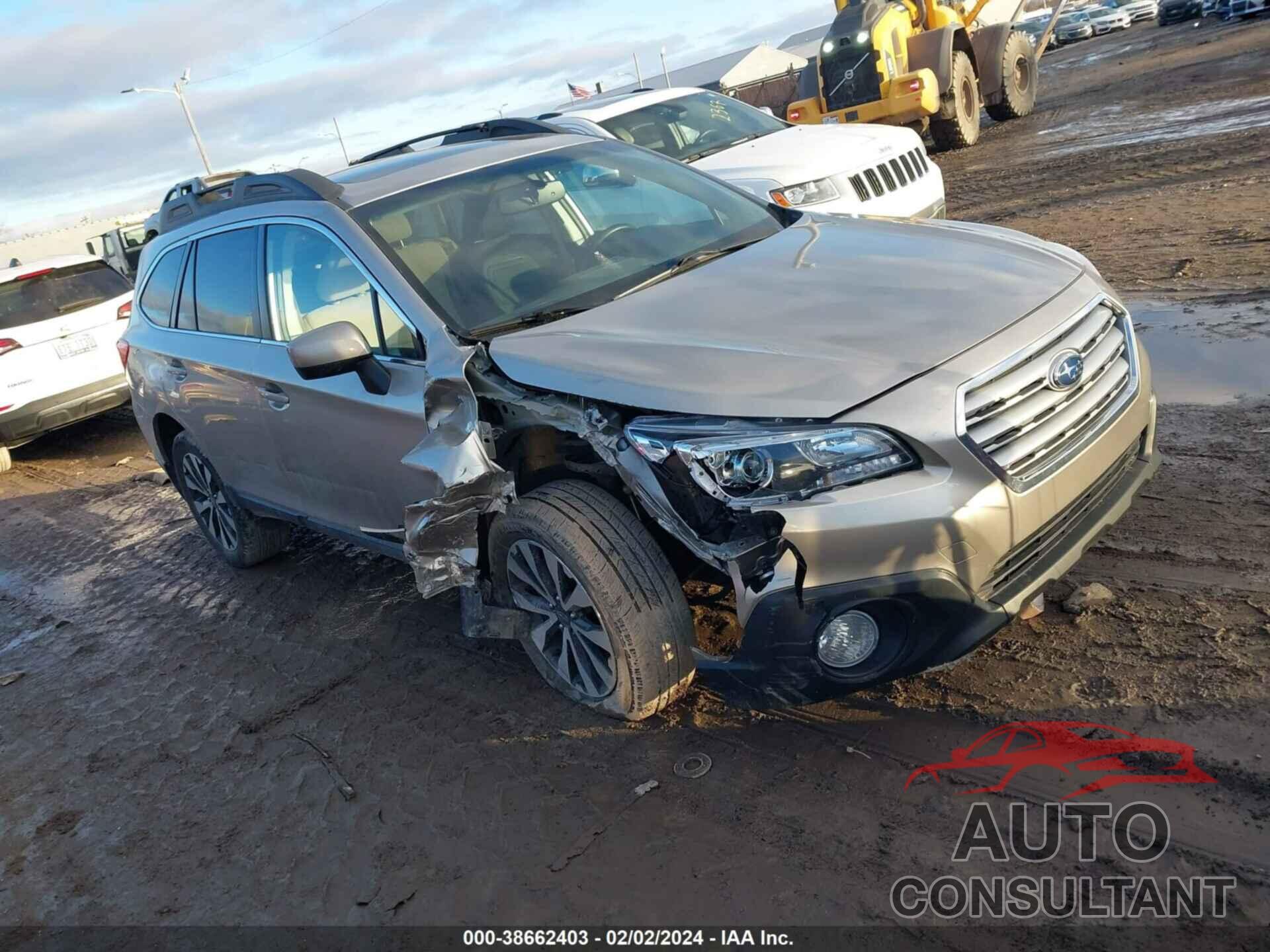 SUBARU OUTBACK 2017 - 4S4BSADC9H3385416
